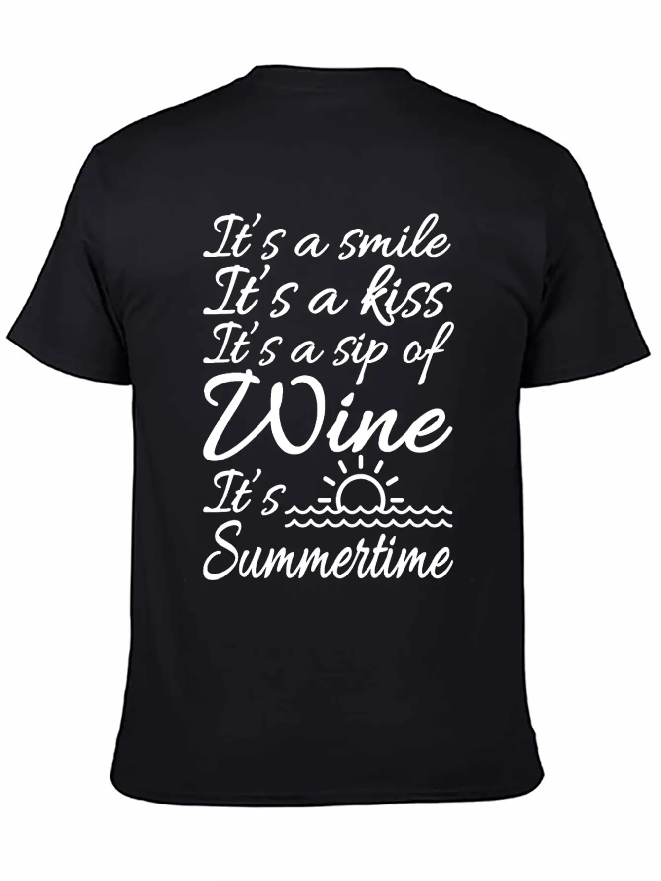 Summer Breathable Graphic T-Shirt – Perfect For Casual Days