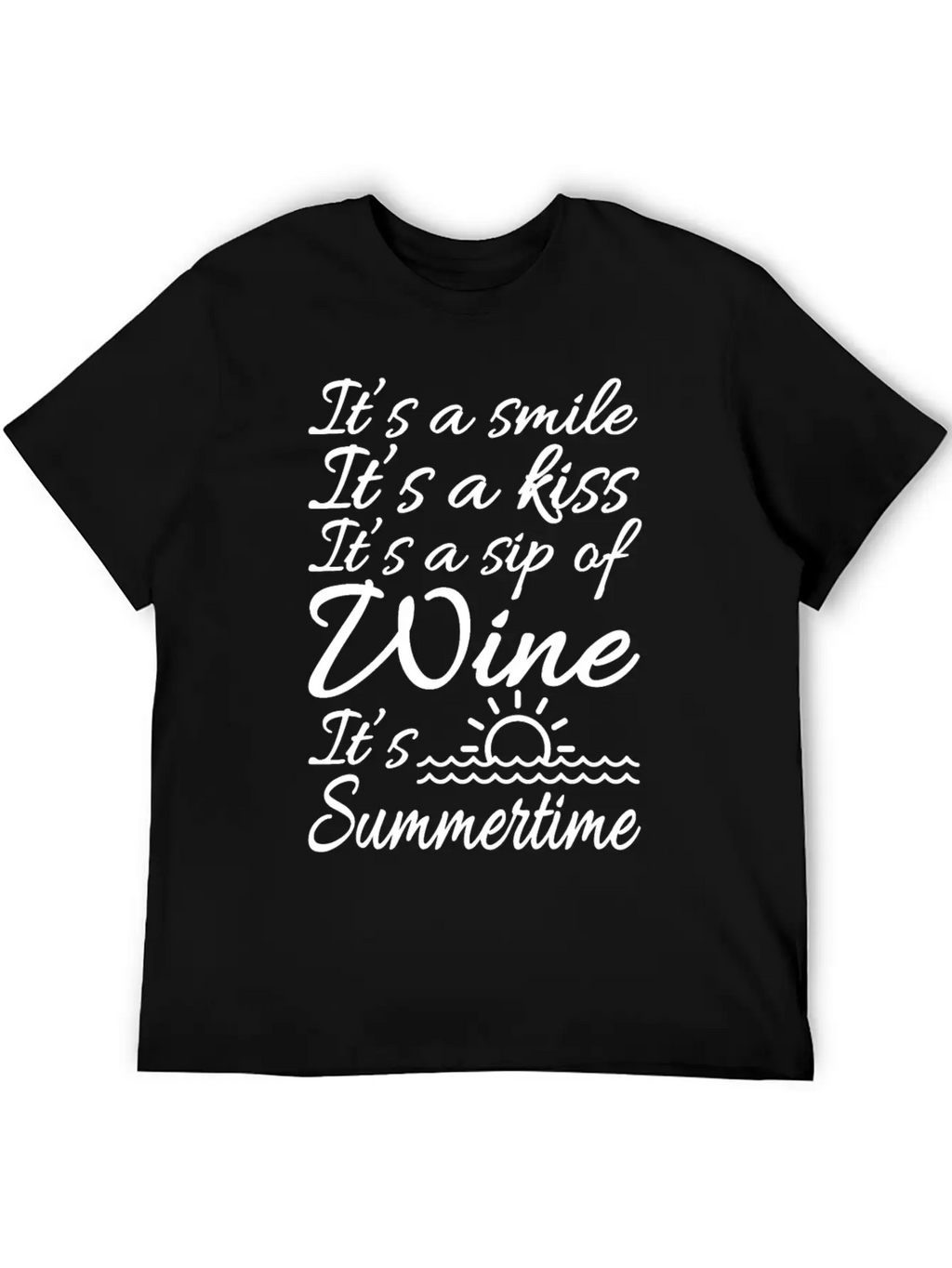Summer Breathable Graphic T-Shirt – Perfect For Casual Days