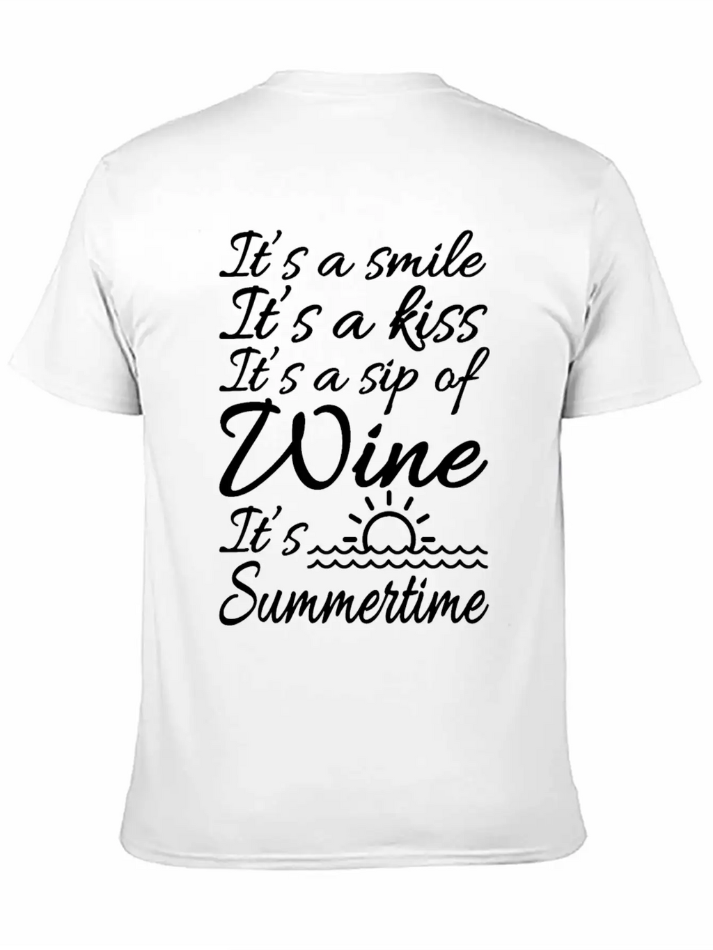 Summer Breathable Graphic T-Shirt – Perfect For Casual Days
