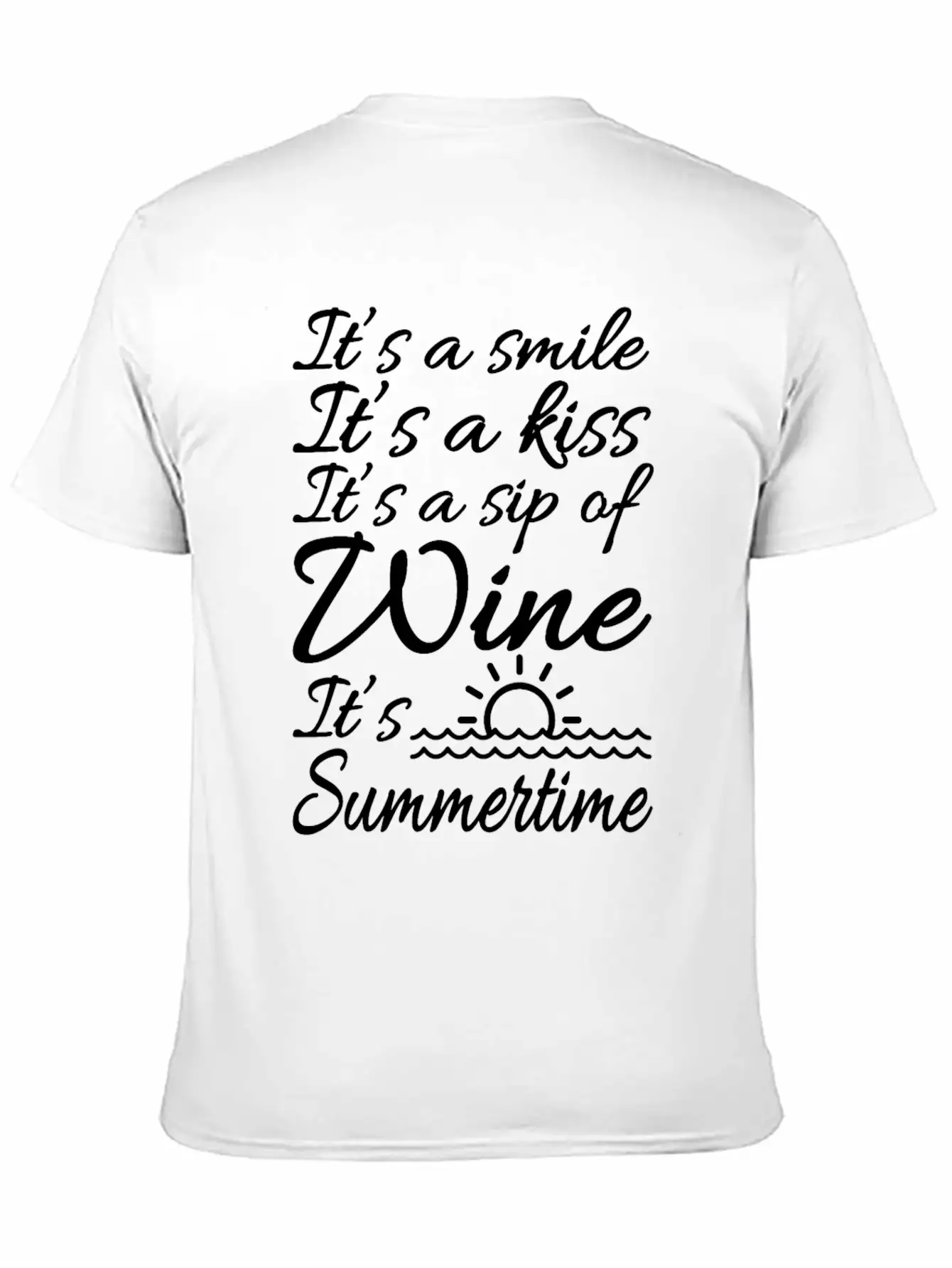 Summer Breathable Graphic T-Shirt – Perfect For Casual Days