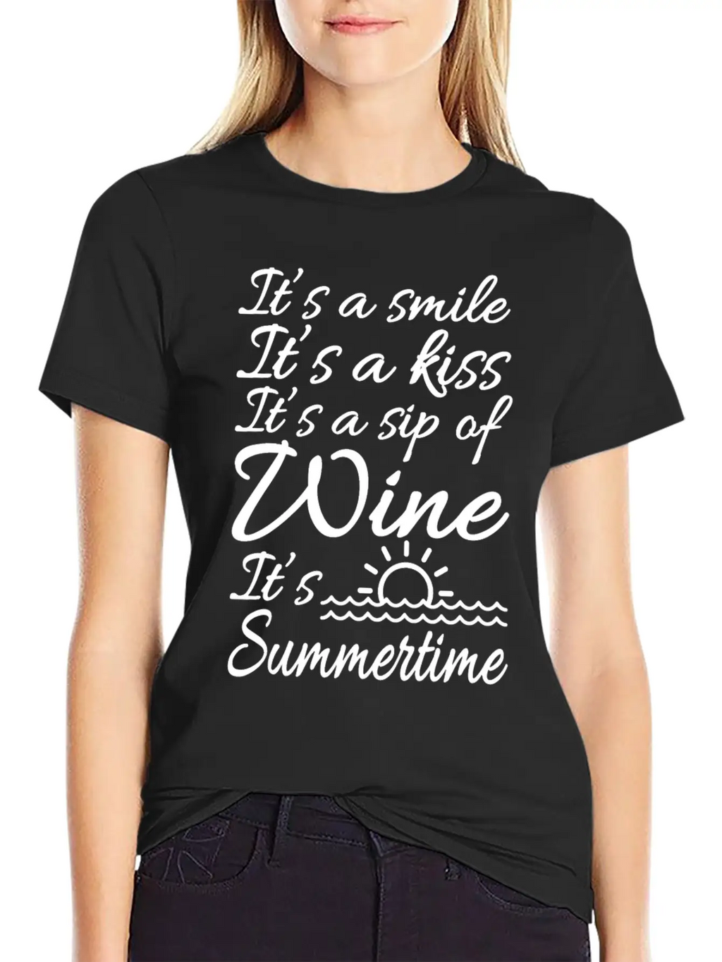 Summer Breathable Graphic T-Shirt – Perfect For Casual Days