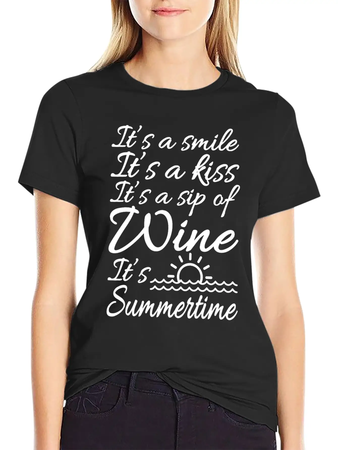 Summer Breathable Graphic T-Shirt – Perfect For Casual Days