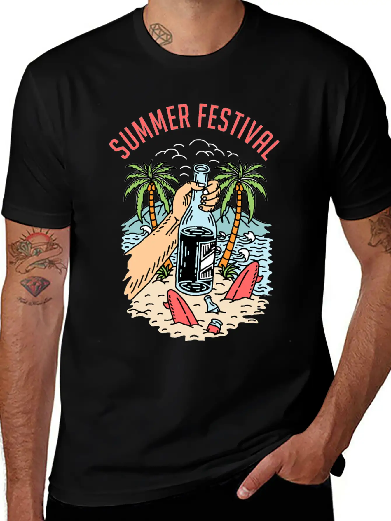 Summer Festival Breathable Soft Cotton T-Shirt – Timeless Casual Look