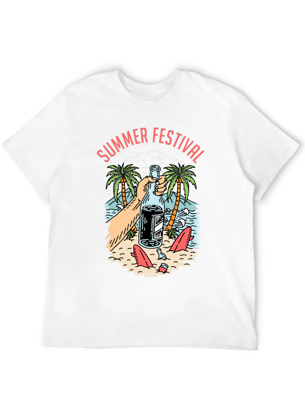 Summer Festival Breathable Soft Cotton T-Shirt – Timeless Casual Look