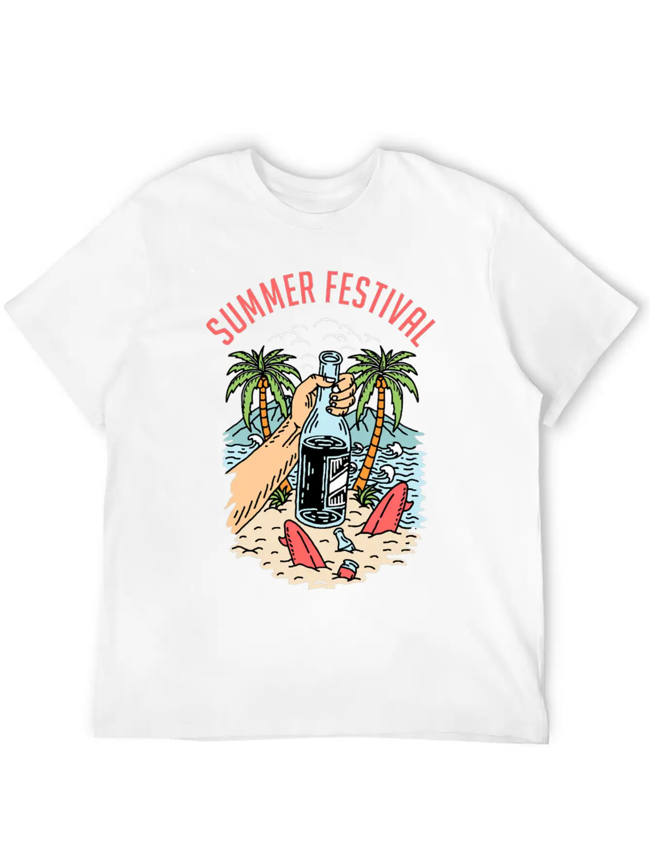 Summer Festival Breathable Soft Cotton T-Shirt – Timeless Casual Look