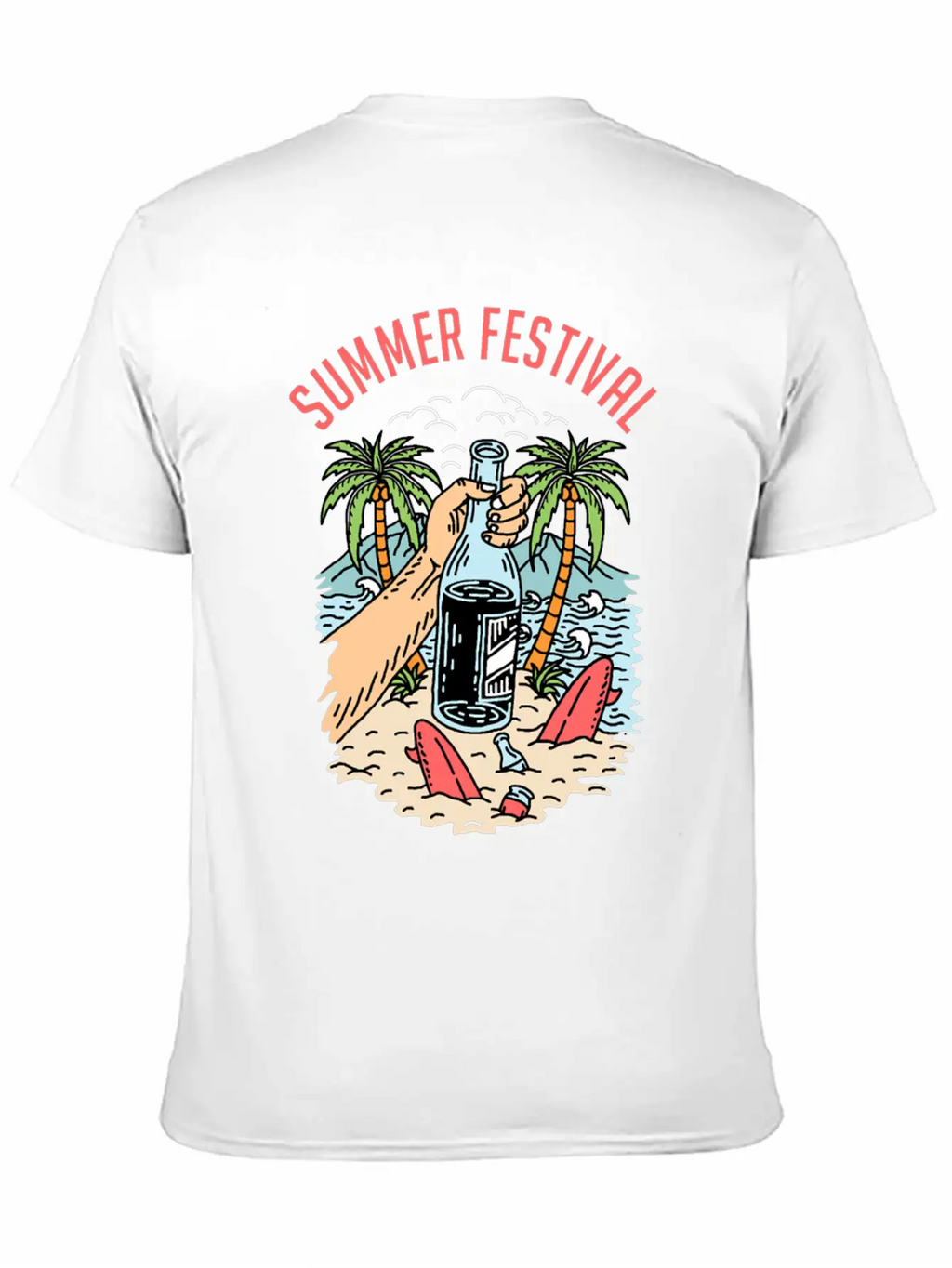 Summer Festival Breathable Soft Cotton T-Shirt – Timeless Casual Look