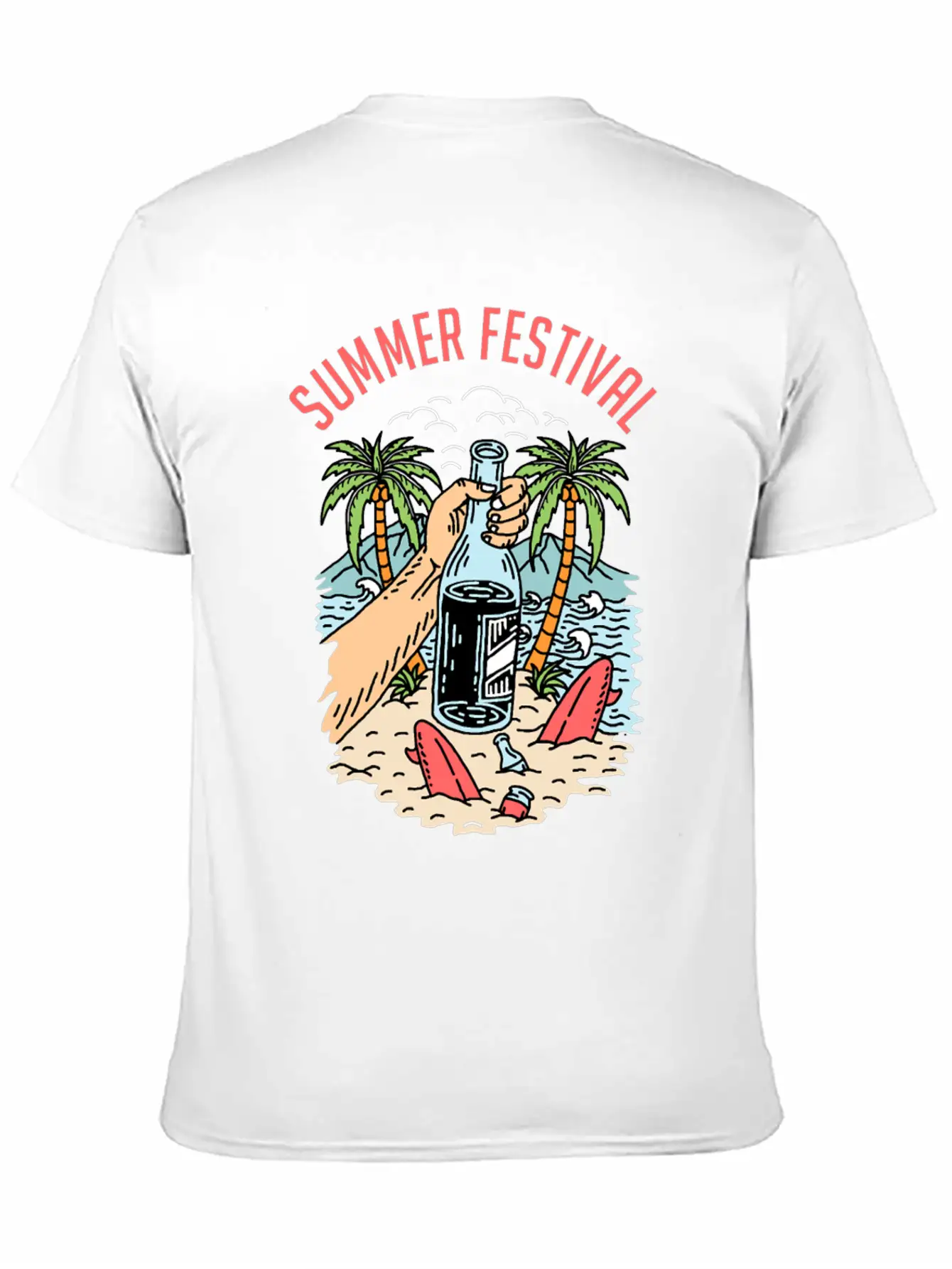 Summer Festival Breathable Soft Cotton T-Shirt – Timeless Casual Look