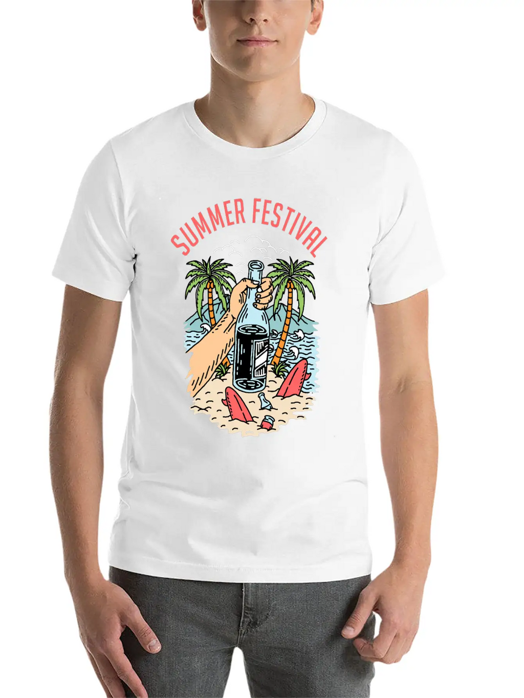 Summer Festival Breathable Soft Cotton T-Shirt – Timeless Casual Look
