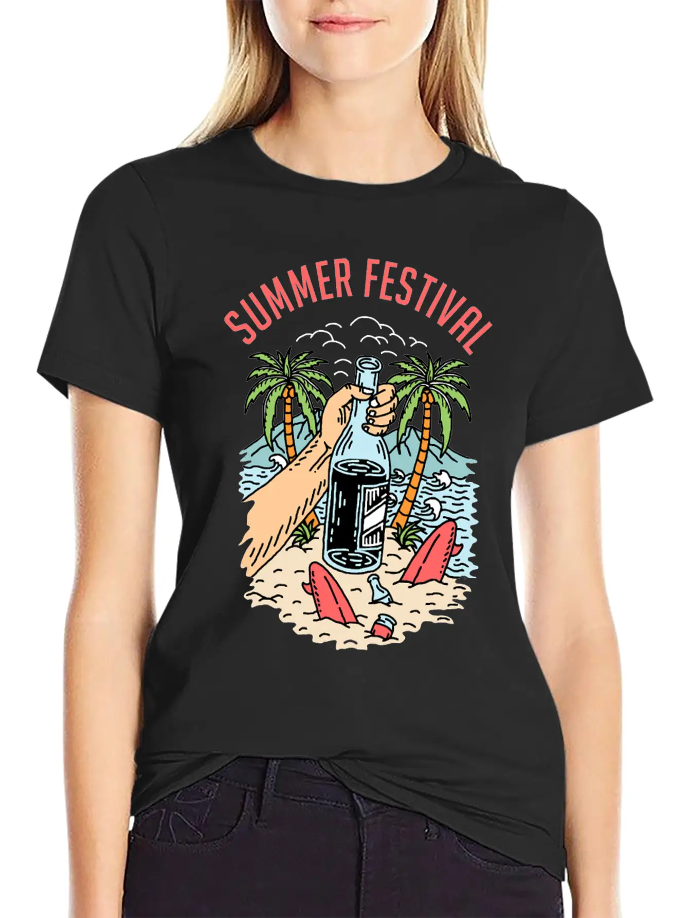 Summer Festival Breathable Soft Cotton T-Shirt – Timeless Casual Look