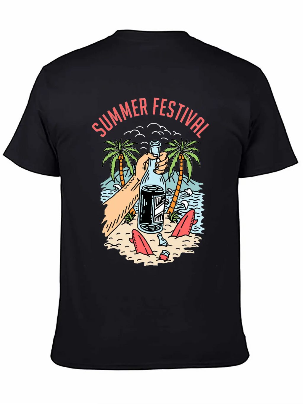 Summer Festival Breathable Soft Cotton T-Shirt – Timeless Casual Look