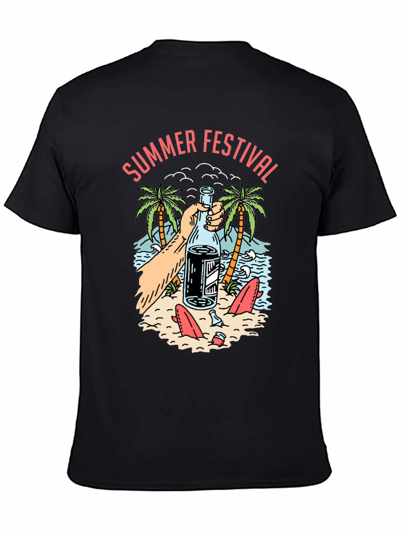 Summer Festival Breathable Soft Cotton T-Shirt – Timeless Casual Look