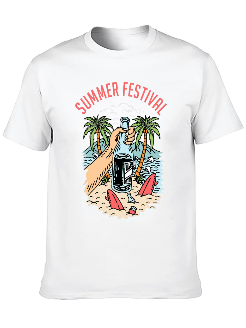 Summer Festival Breathable Soft Cotton T-Shirt – Timeless Casual Look