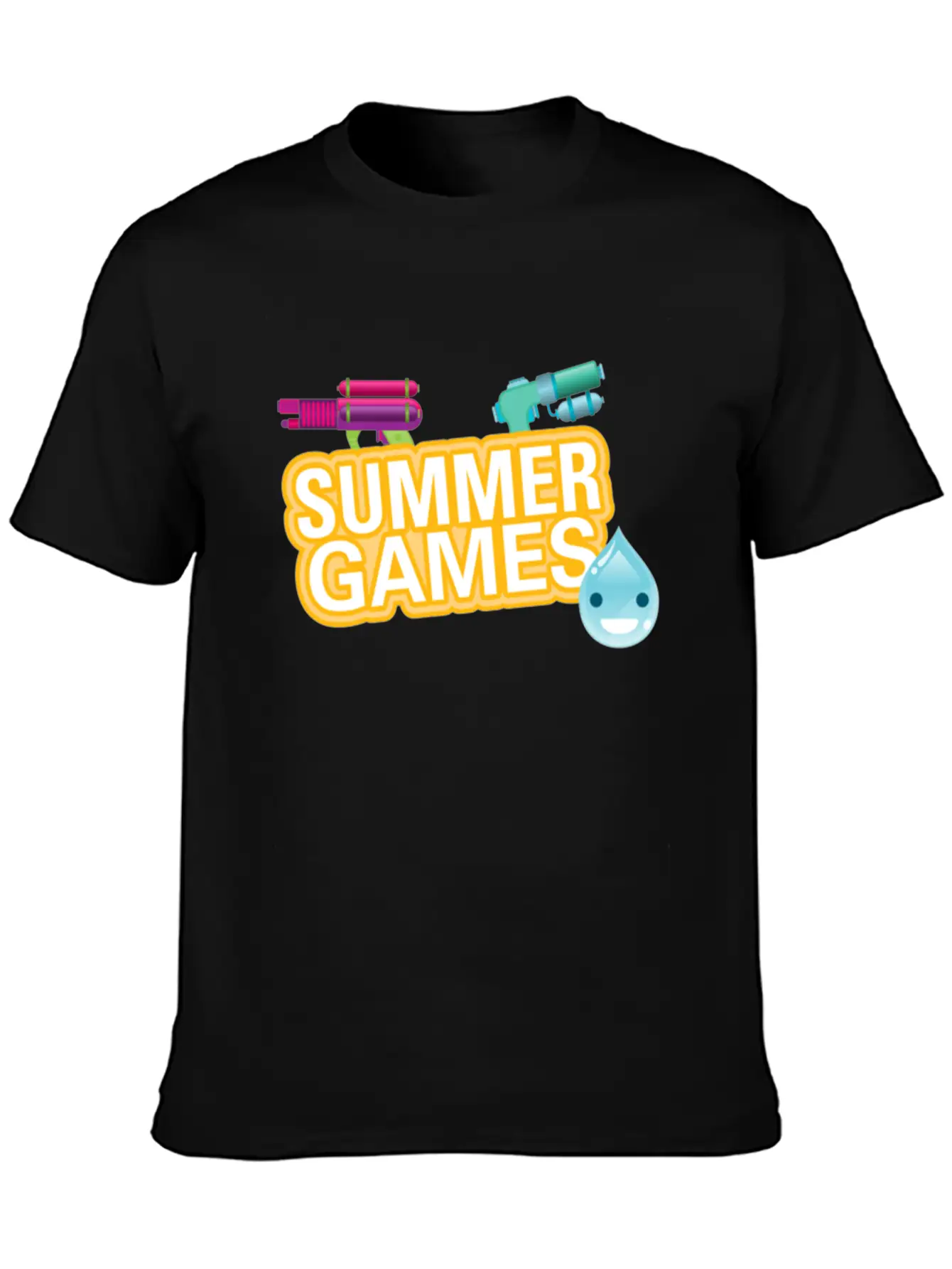 Summer Games Breathable Graphic T-Shirt – Perfect For Casual Days