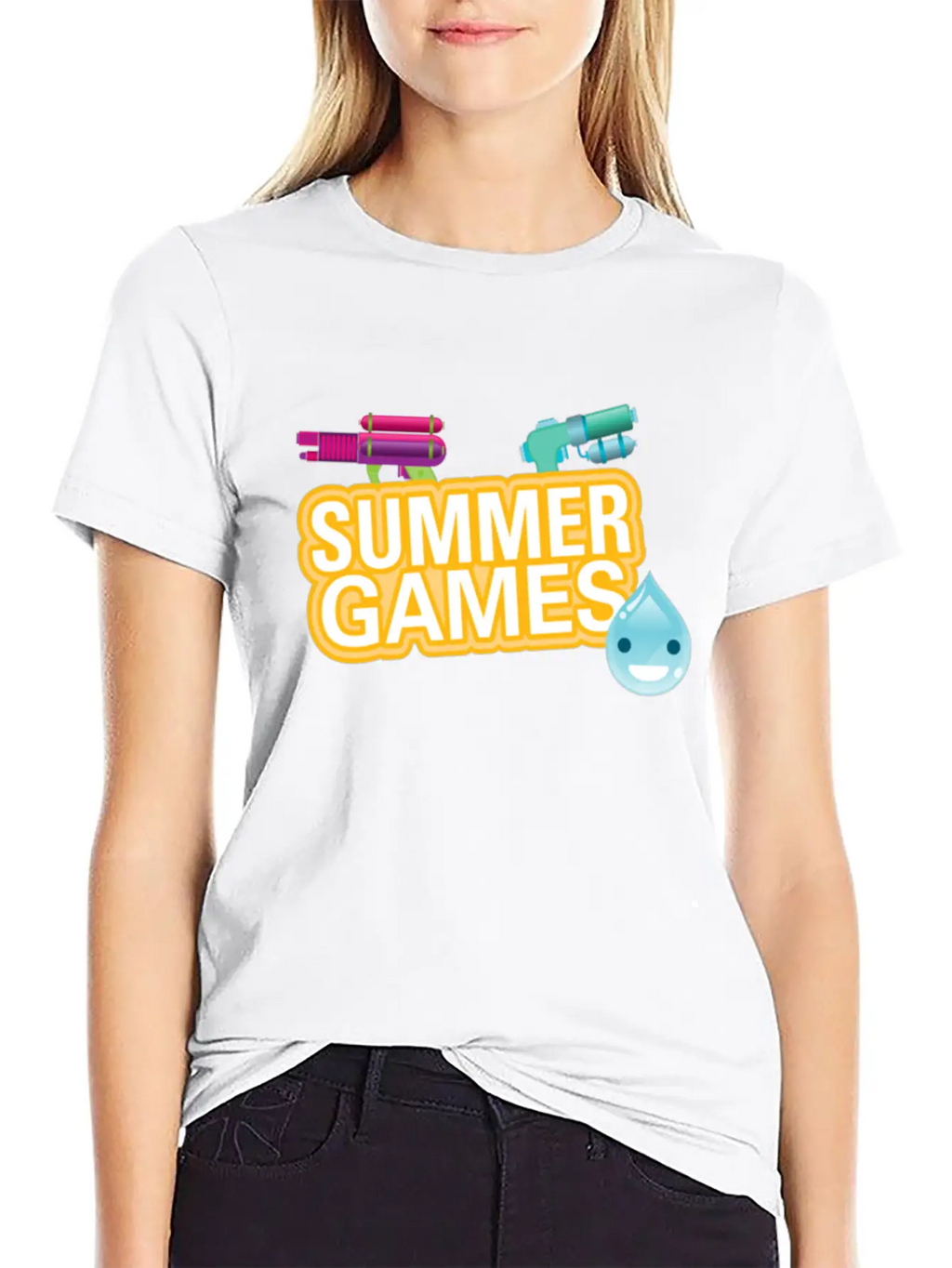 Summer Games Breathable Graphic T-Shirt – Perfect For Casual Days