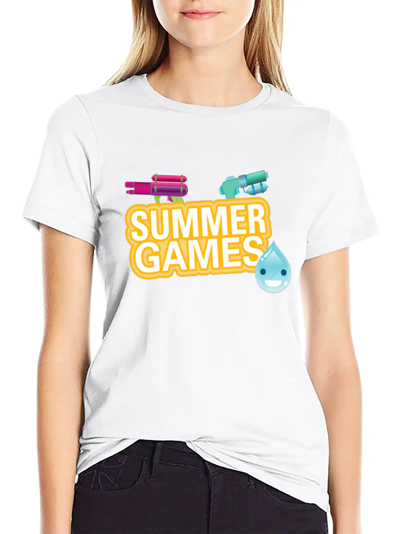 Summer Games Breathable Graphic T-Shirt – Perfect For Casual Days