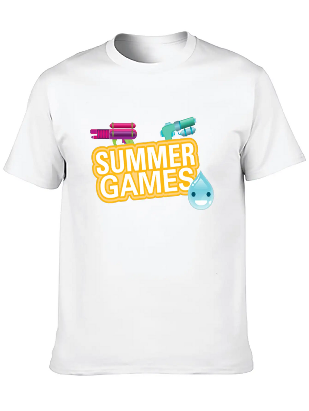 Summer Games Breathable Graphic T-Shirt – Perfect For Casual Days