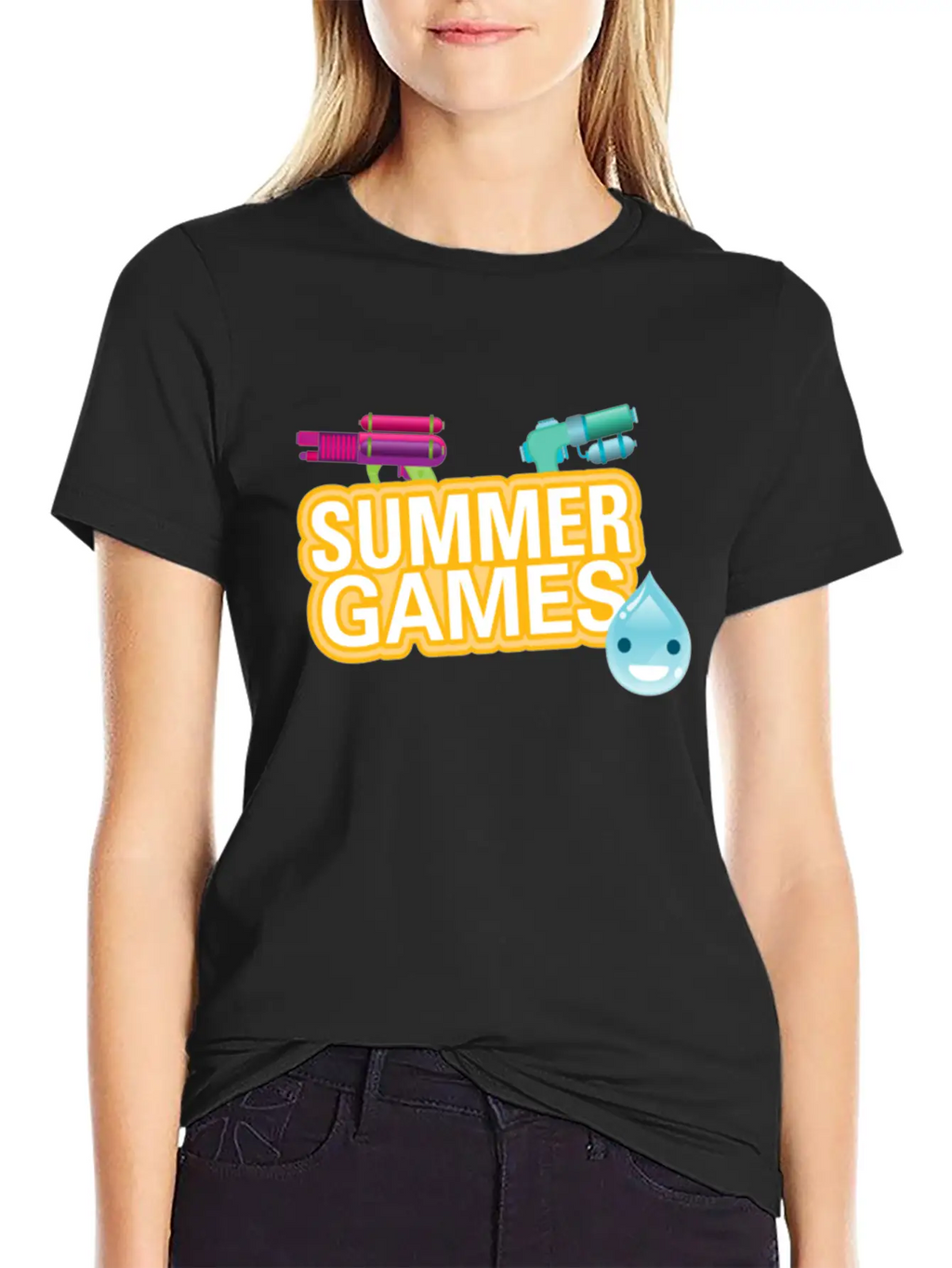 Summer Games Breathable Graphic T-Shirt – Perfect For Casual Days