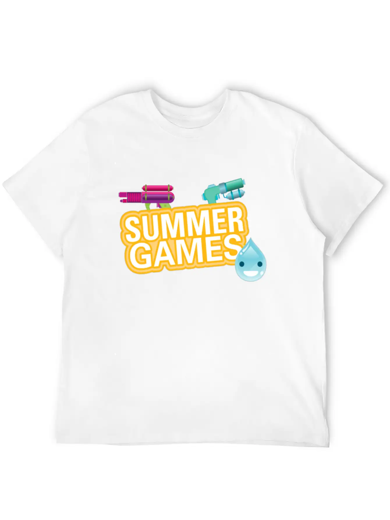Summer Games Breathable Graphic T-Shirt – Perfect For Casual Days