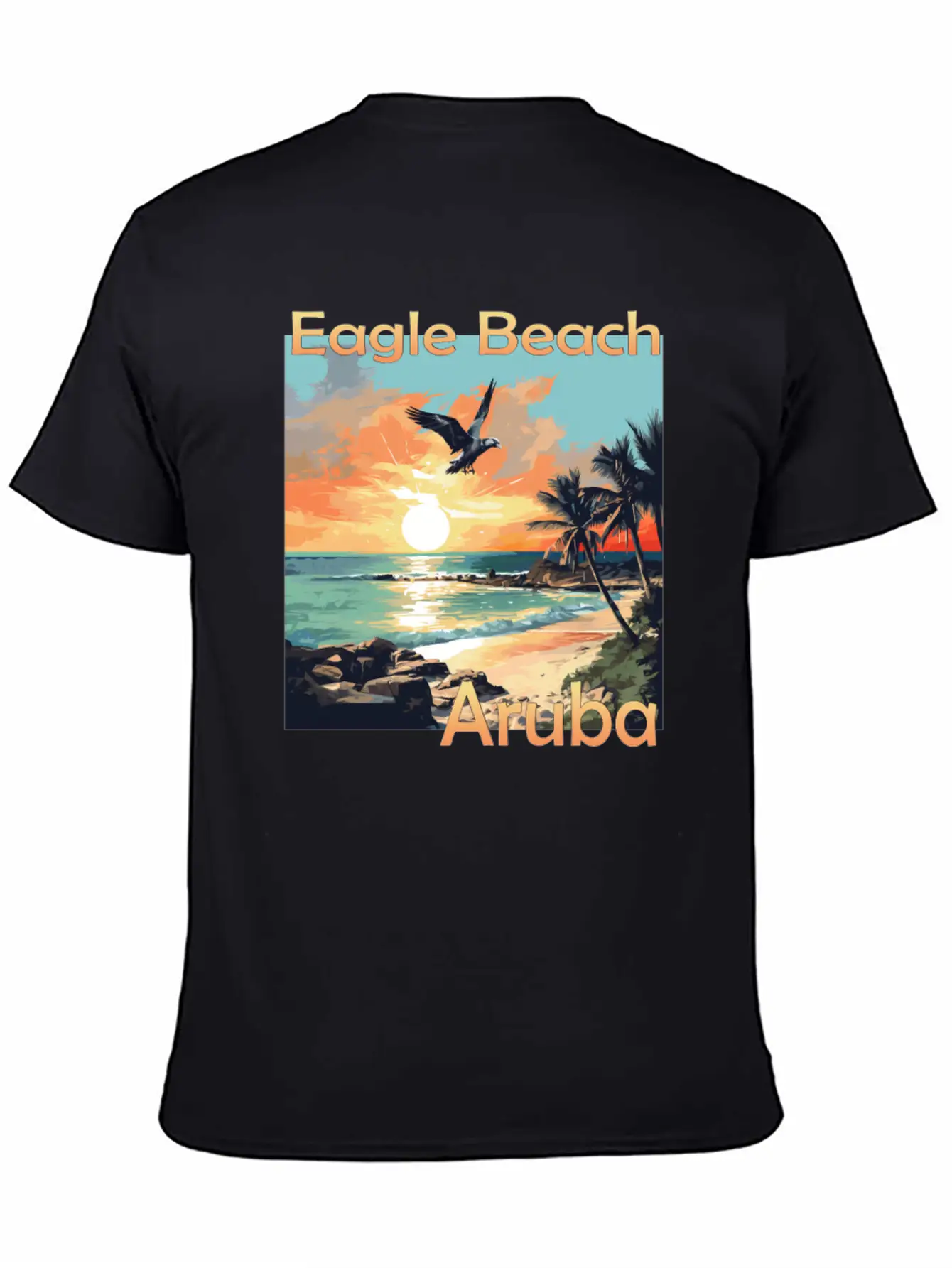 Summer Getaway In Aruba: Relaxation At Eagle Beach Classic Cotton Tee – Unisex Comfort For Any Season