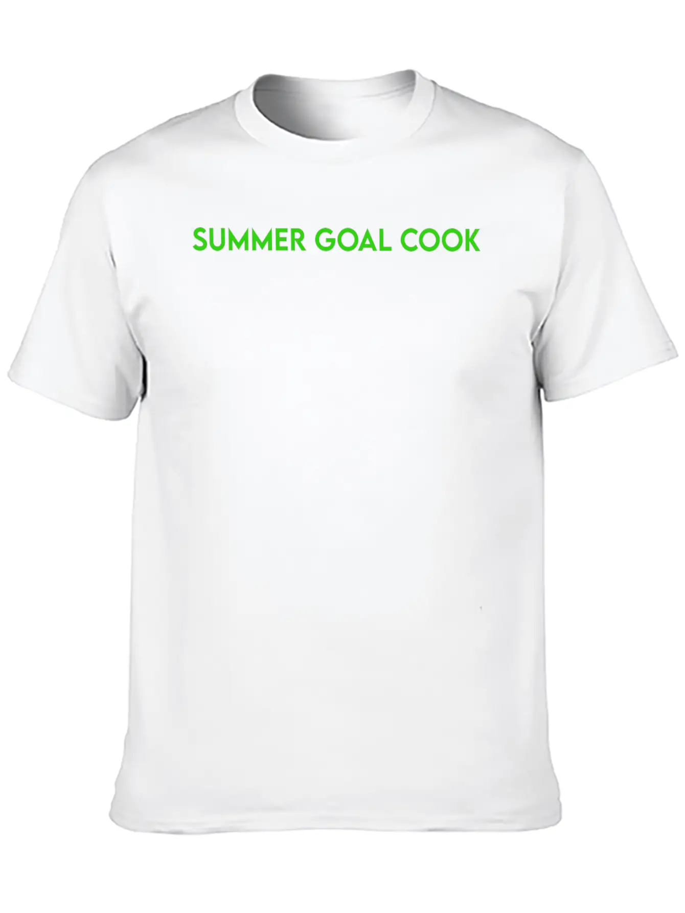 SUMMER GOAL COOK Breathable Soft Cotton T-Shirt – Timeless Casual Look