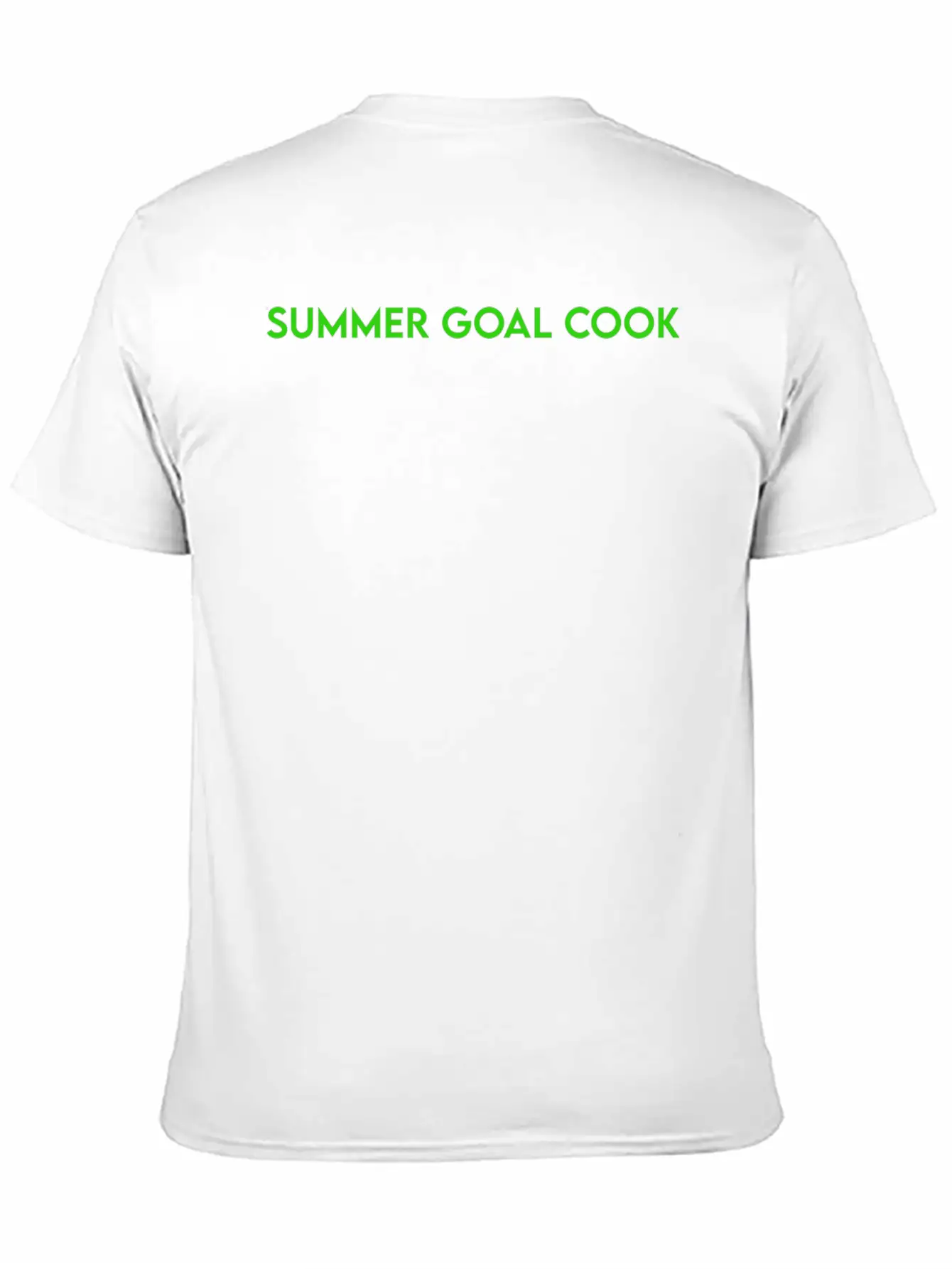 SUMMER GOAL COOK Breathable Soft Cotton T-Shirt – Timeless Casual Look