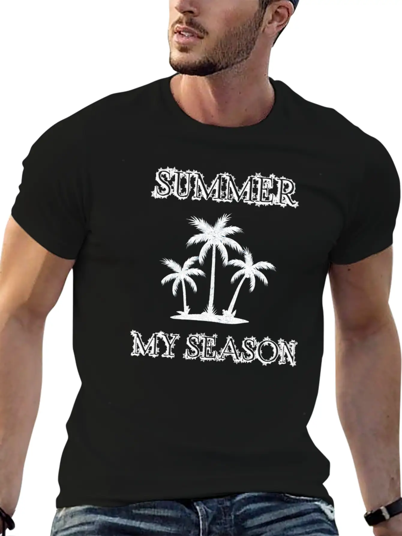 Summer Is My Season Gift Classic Cotton Tee – Unisex Comfort For Any Season