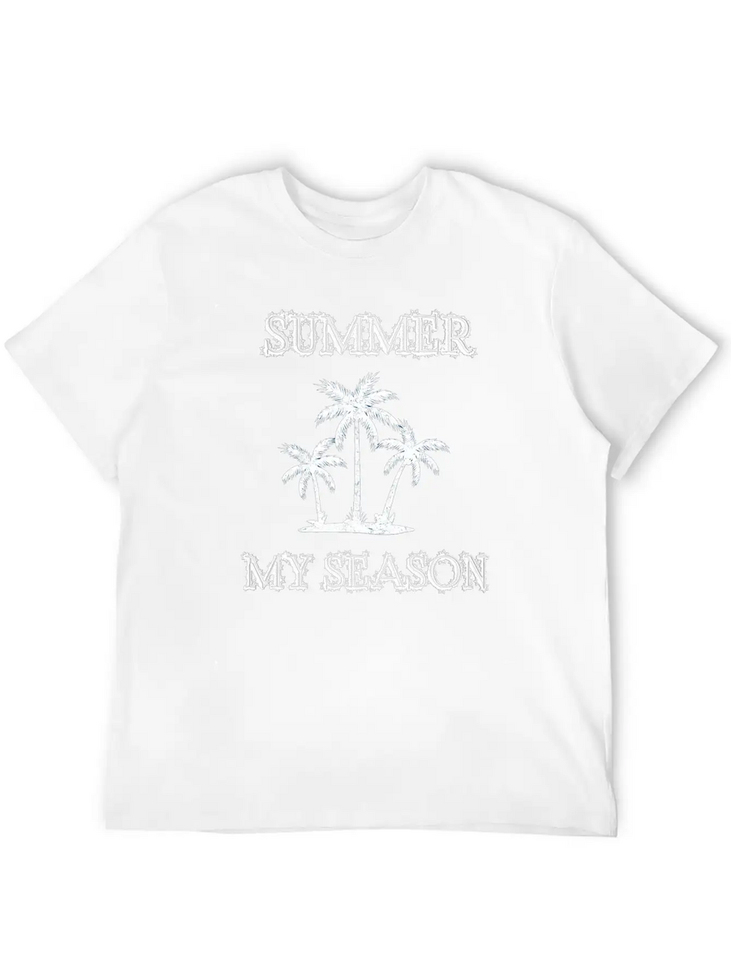 Summer Is My Season Gift Classic Cotton Tee – Unisex Comfort For Any Season