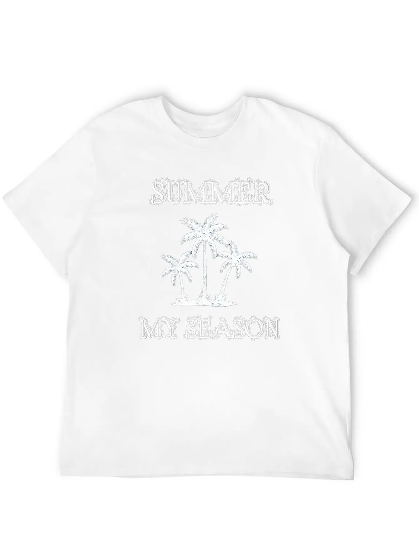Summer Is My Season Gift Classic Cotton Tee – Unisex Comfort For Any Season