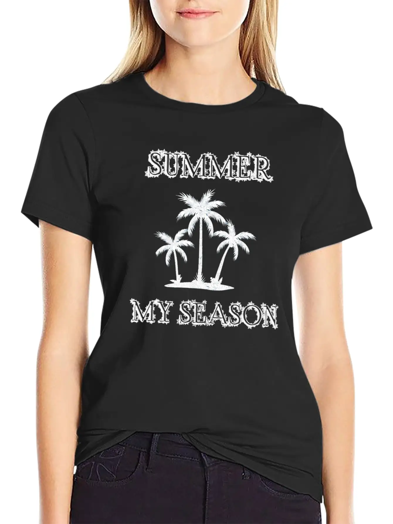 Summer Is My Season Gift Classic Cotton Tee – Unisex Comfort For Any Season