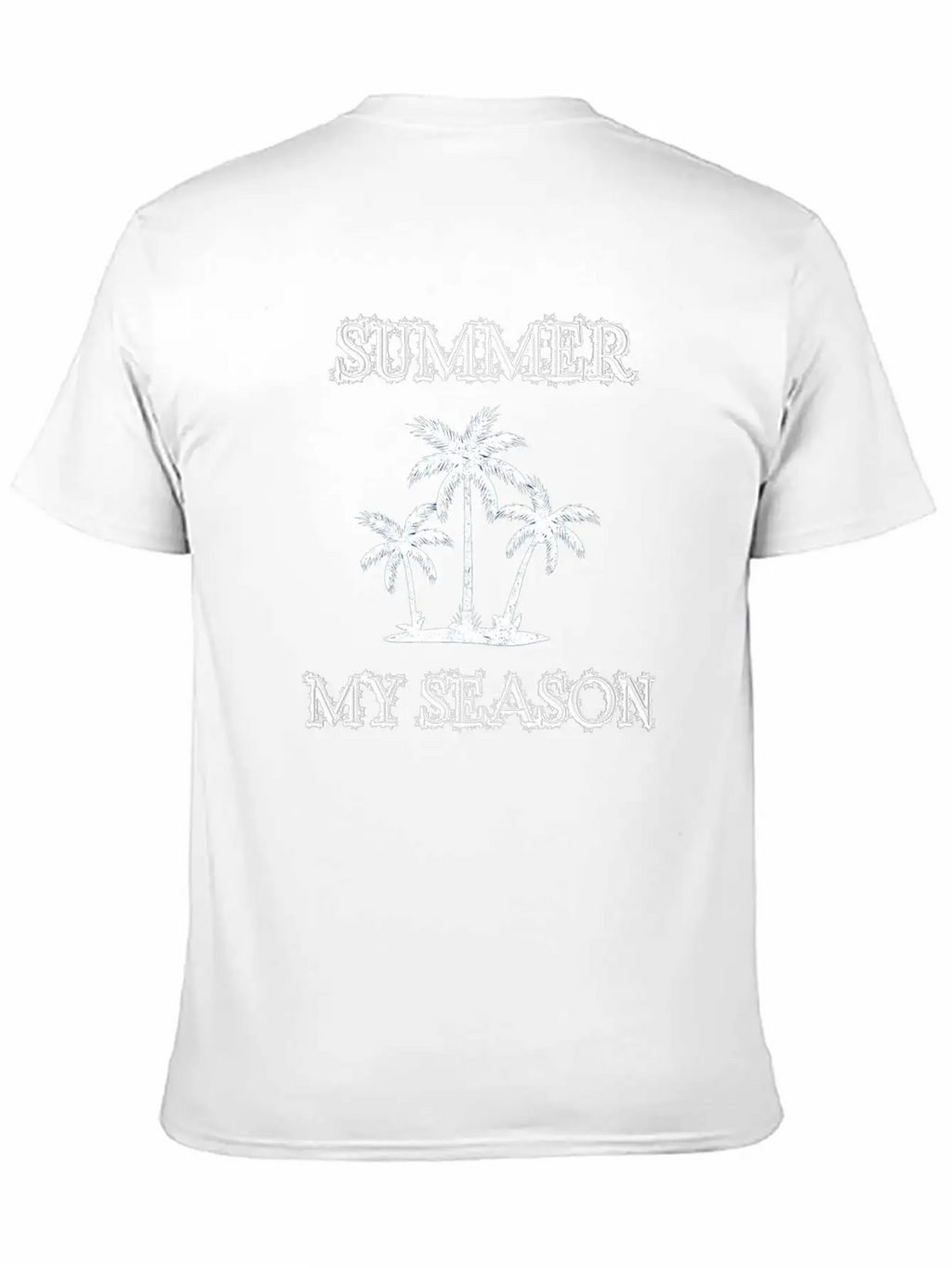 Summer Is My Season Gift Classic Cotton Tee – Unisex Comfort For Any Season