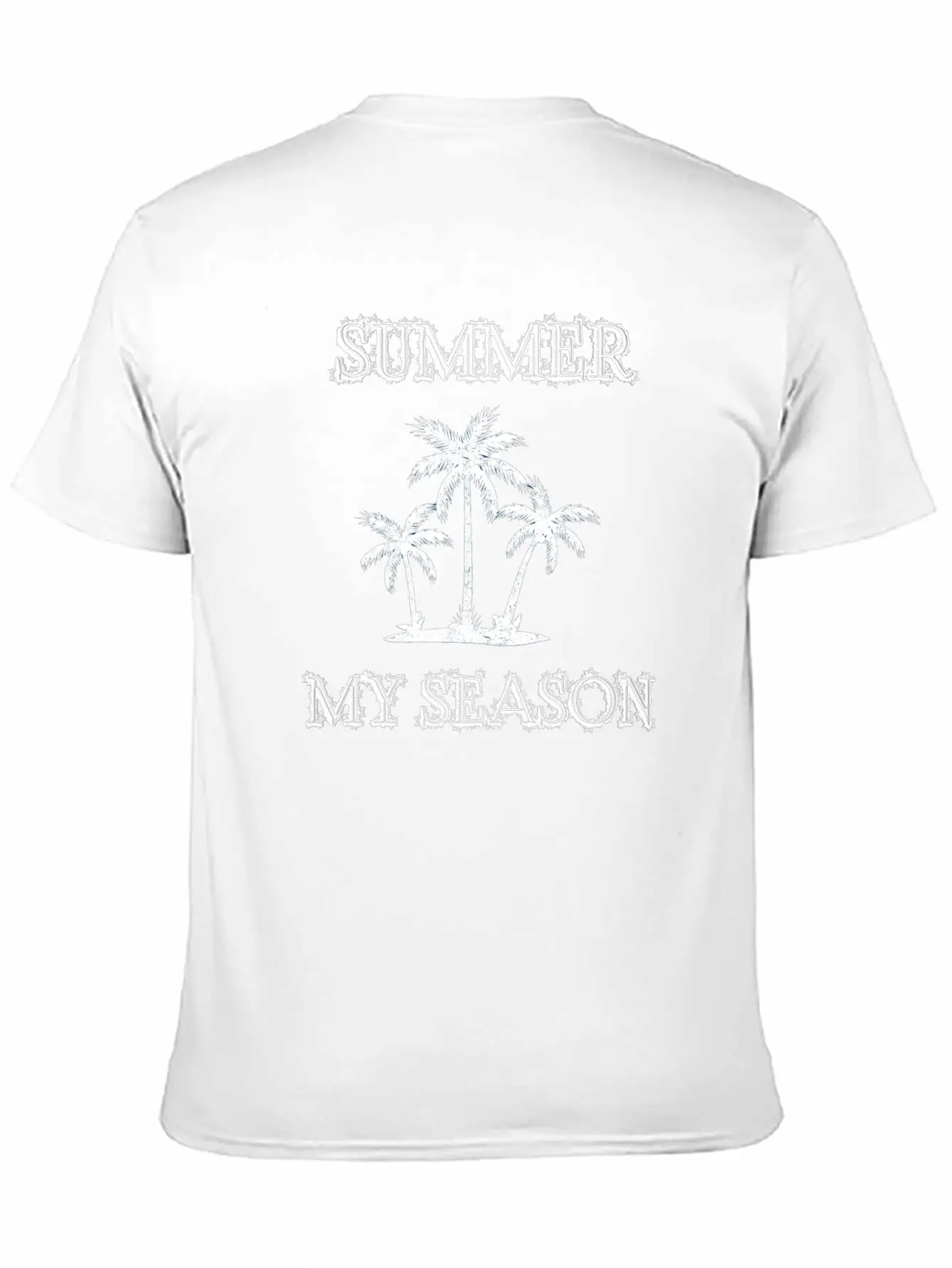 Summer Is My Season Gift Classic Cotton Tee – Unisex Comfort For Any Season