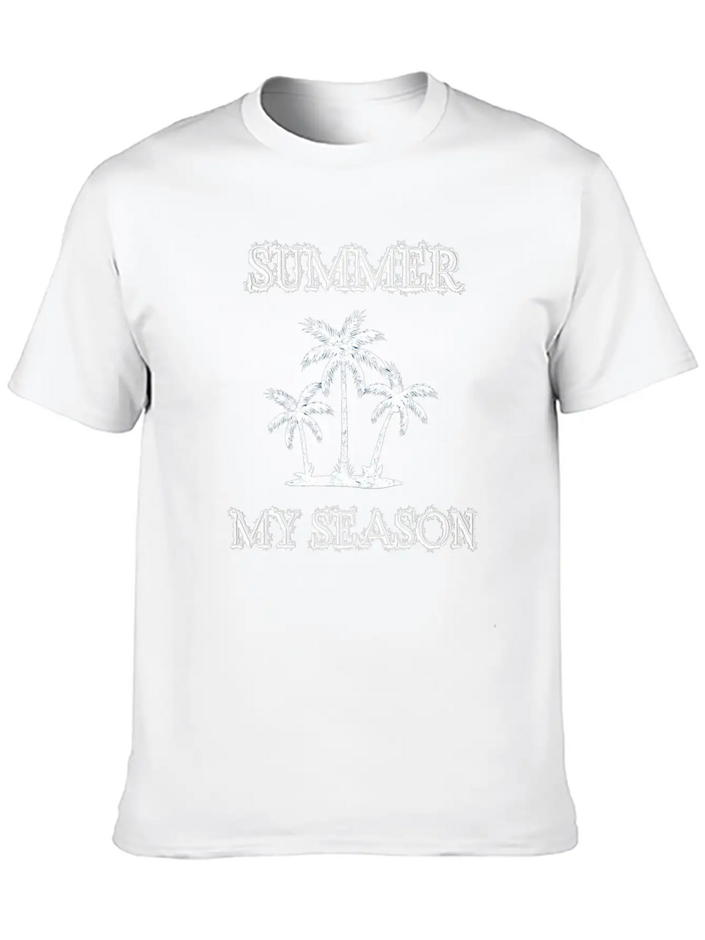 Summer Is My Season Gift Classic Cotton Tee – Unisex Comfort For Any Season