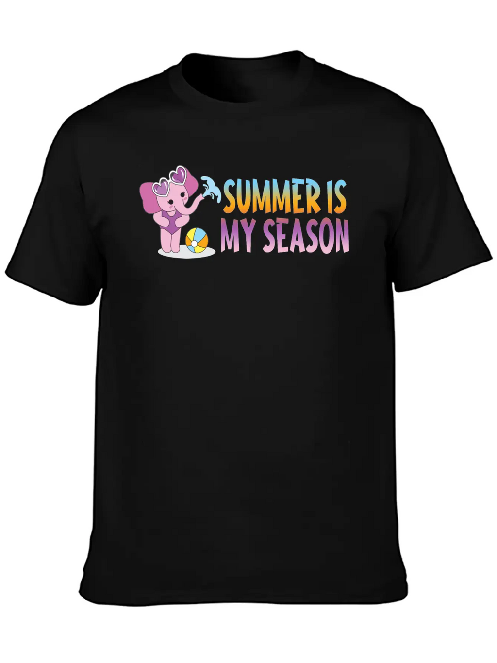 Summer Is My Season Stylish Everyday T-Shirt – Unisex Basic Cotton Tee