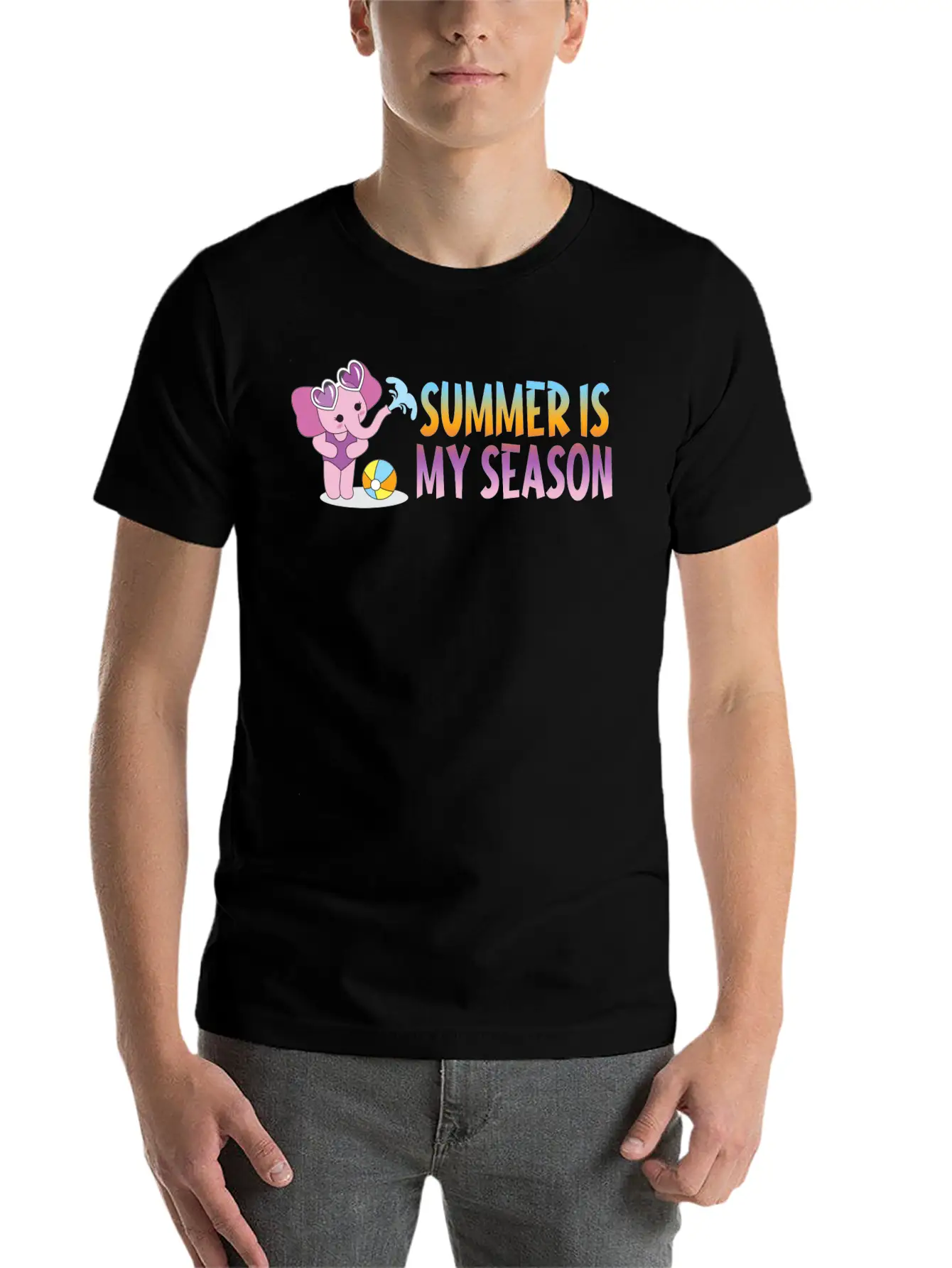 Summer Is My Season Stylish Everyday T-Shirt – Unisex Basic Cotton Tee