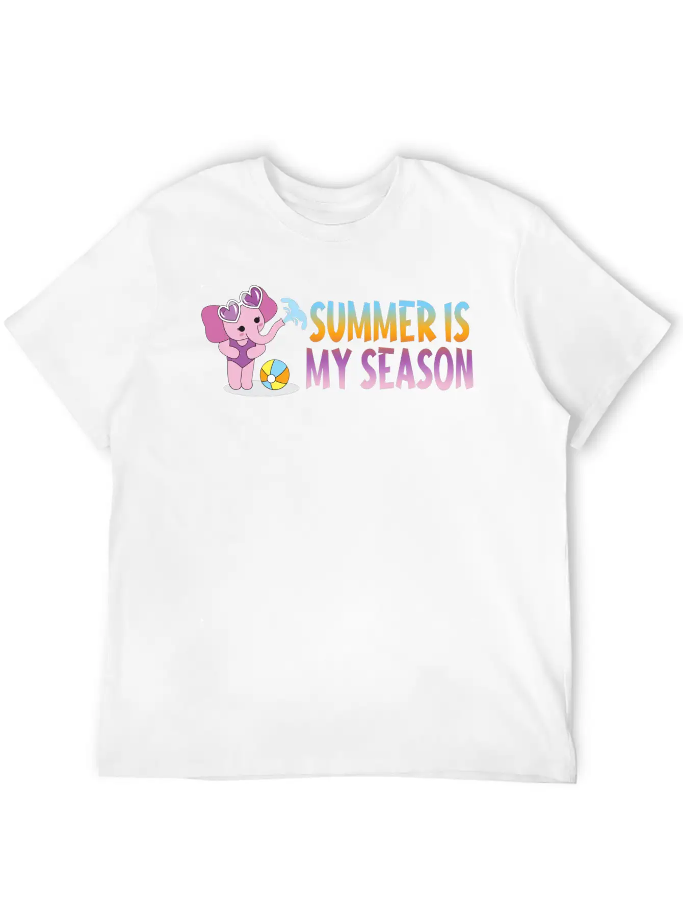 Summer Is My Season Stylish Everyday T-Shirt – Unisex Basic Cotton Tee