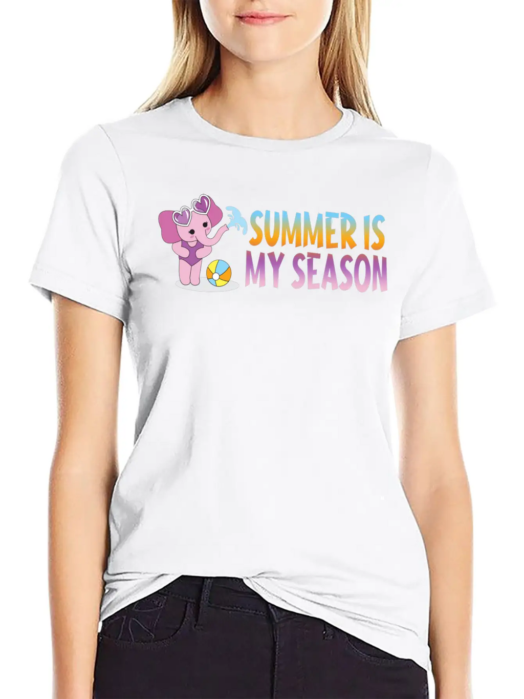 Summer Is My Season Stylish Everyday T-Shirt – Unisex Basic Cotton Tee