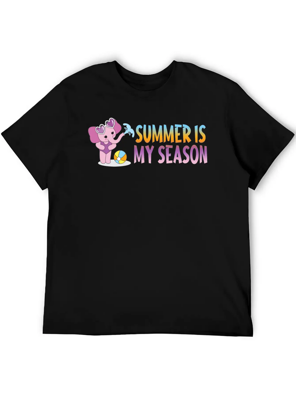 Summer Is My Season Stylish Everyday T-Shirt – Unisex Basic Cotton Tee