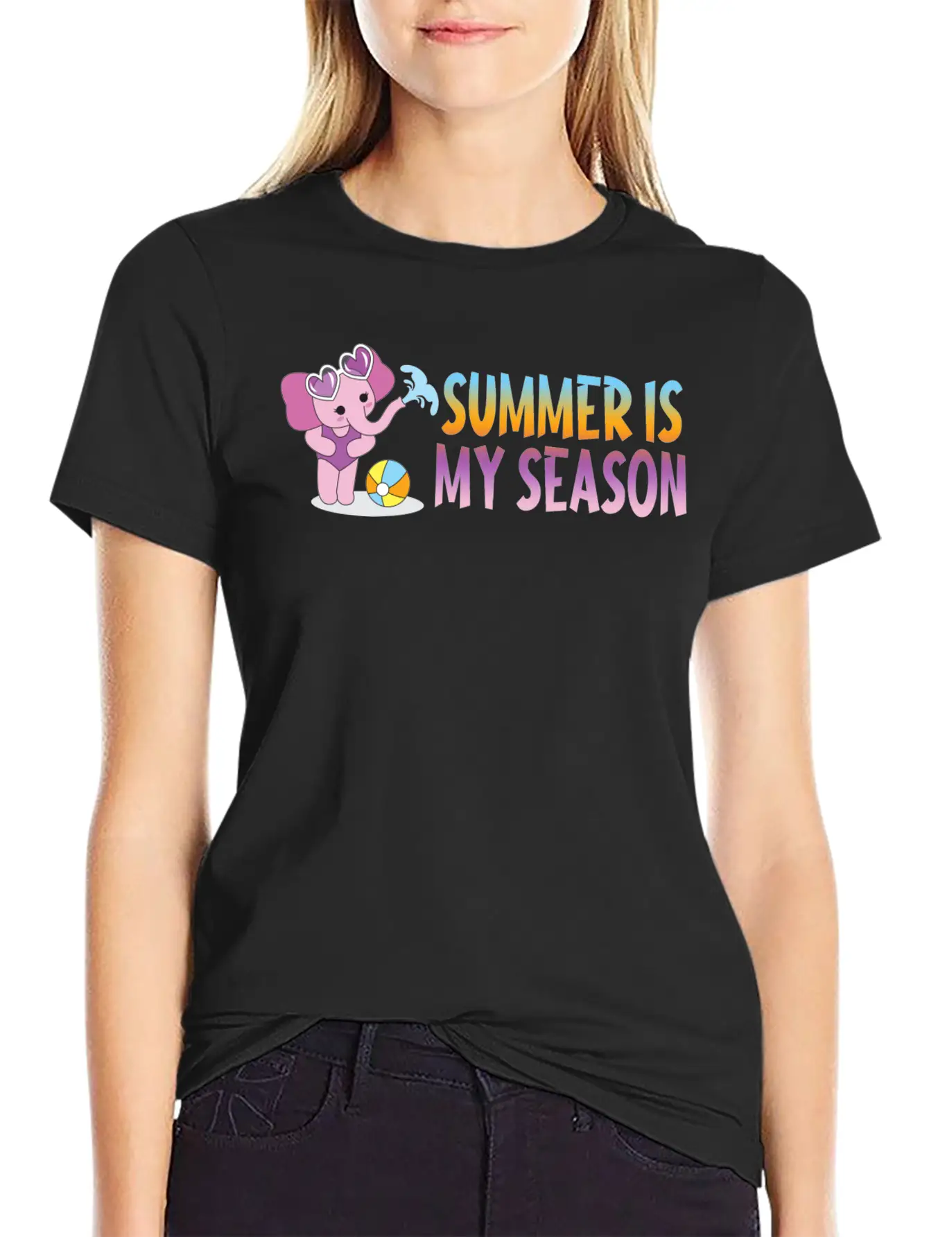 Summer Is My Season Stylish Everyday T-Shirt – Unisex Basic Cotton Tee