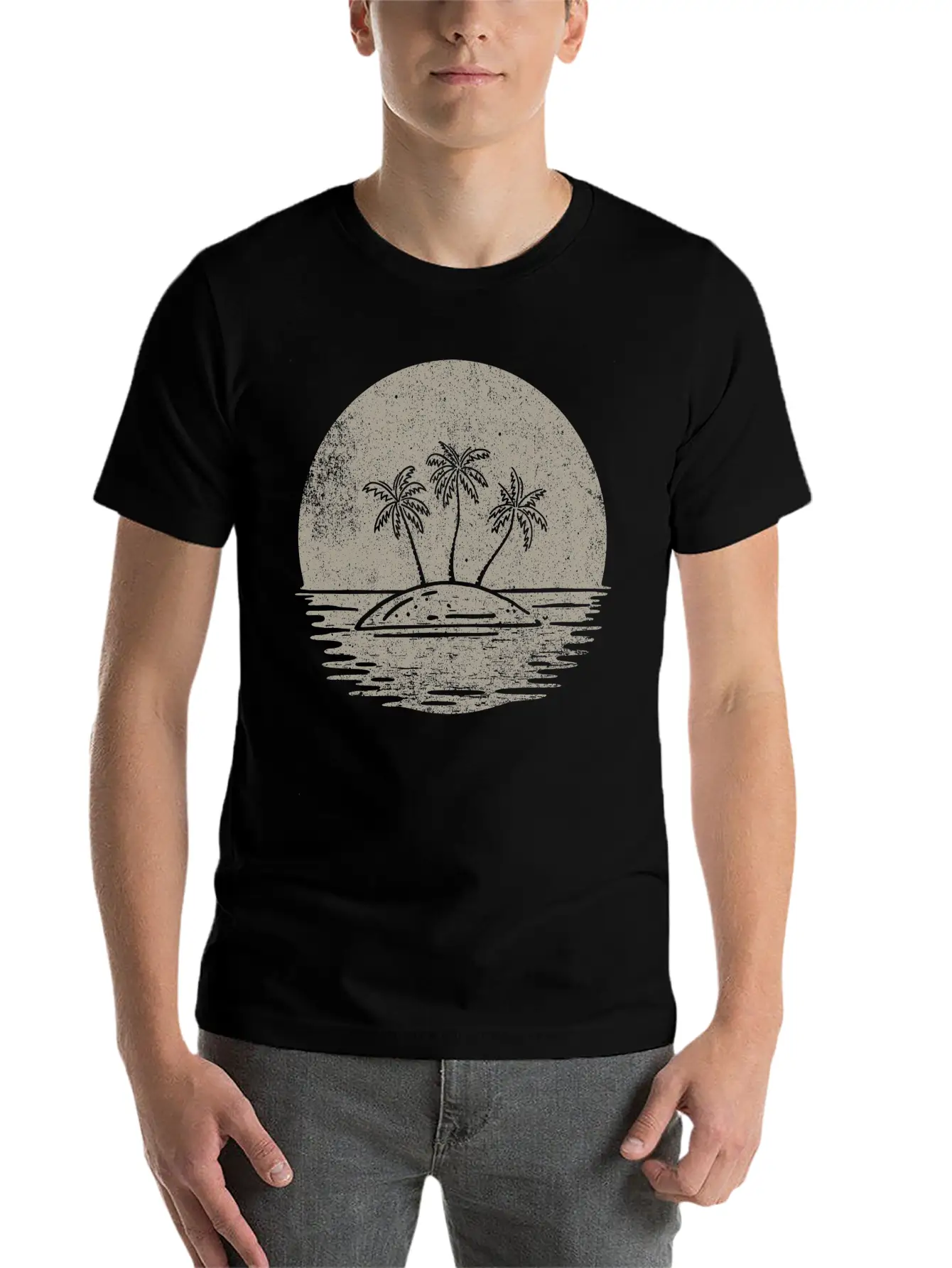 Summer Island Stylish Everyday T-Shirt – Unisex Basic Cotton Tee