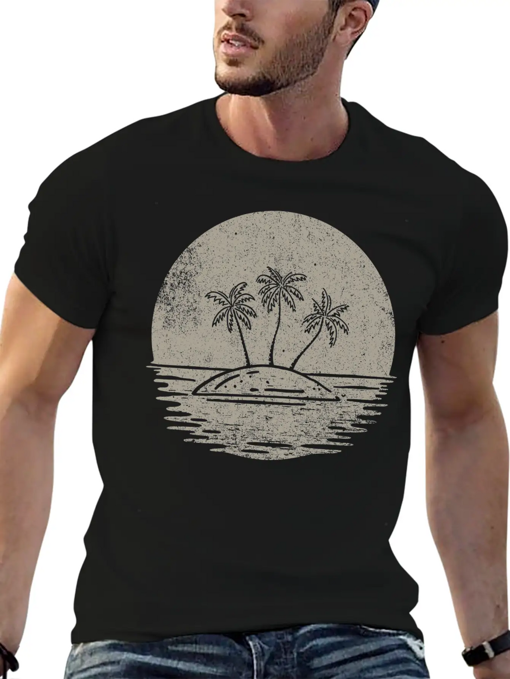 Summer Island Stylish Everyday T-Shirt – Unisex Basic Cotton Tee