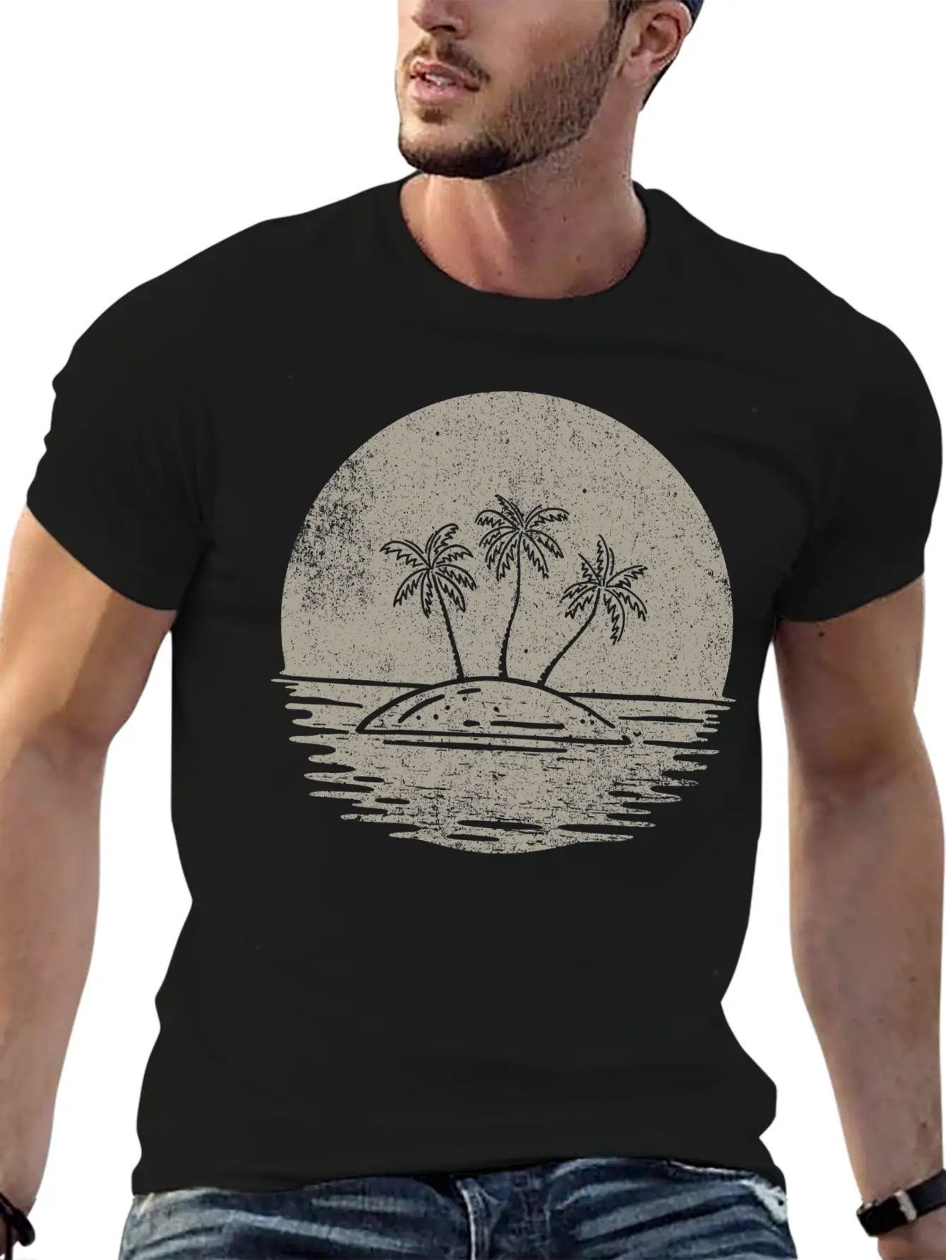 Summer Island Stylish Everyday T-Shirt – Unisex Basic Cotton Tee