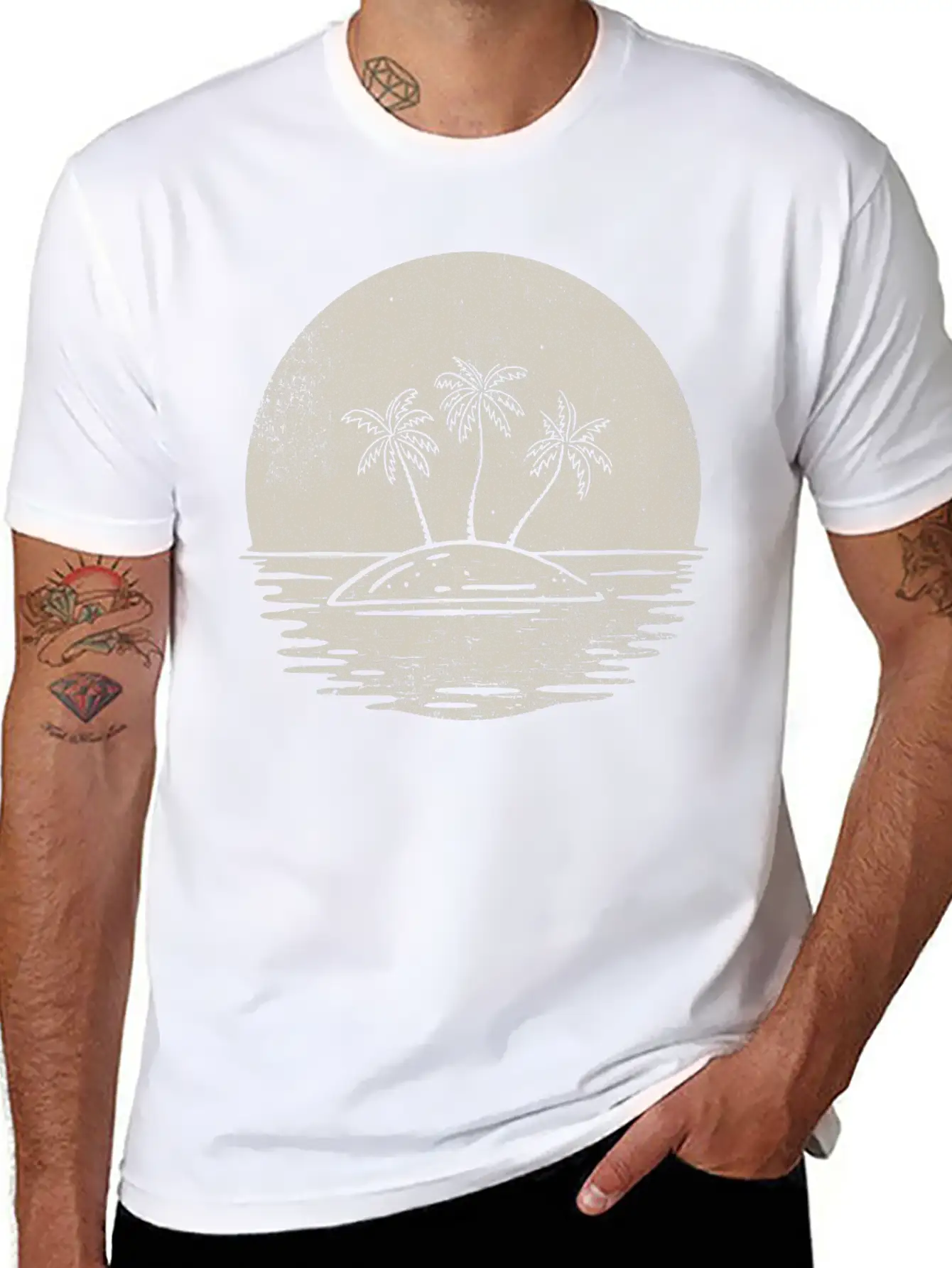 Summer Island Stylish Everyday T-Shirt – Unisex Basic Cotton Tee