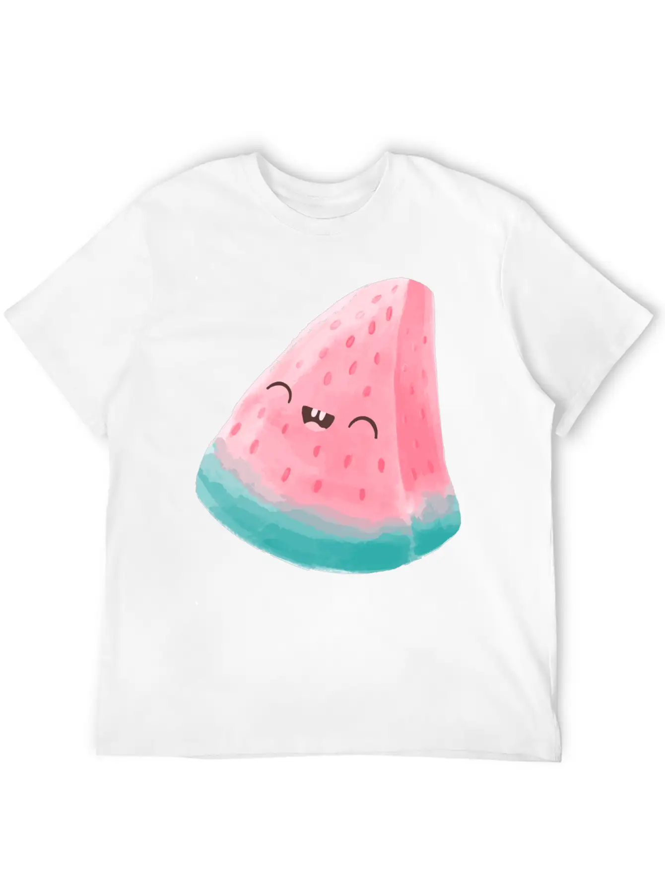 Summer Kawaii Watermelon Essential Unisex Summer Tee – Soft Cotton Casual Fit