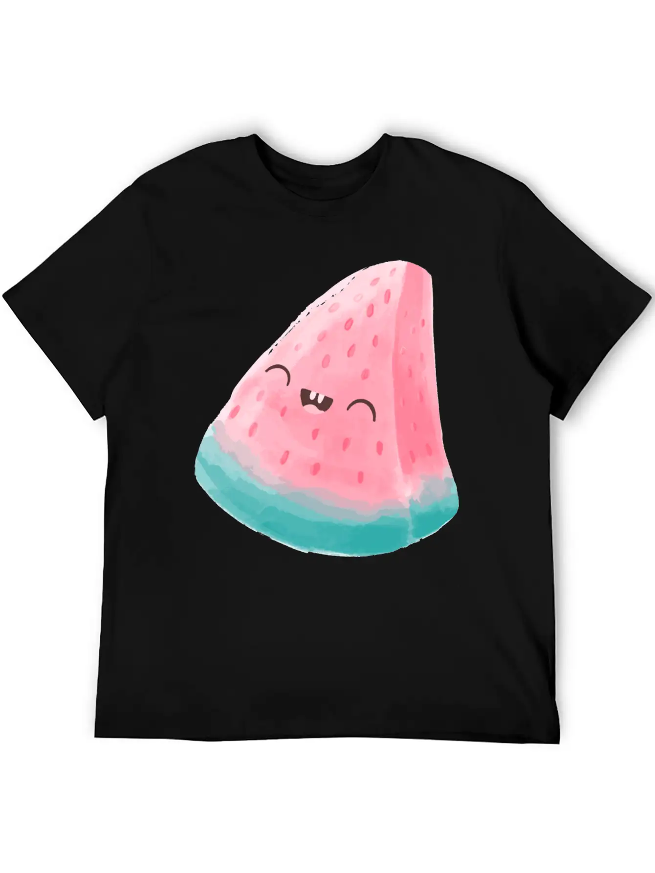 Summer Kawaii Watermelon Essential Unisex Summer Tee – Soft Cotton Casual Fit