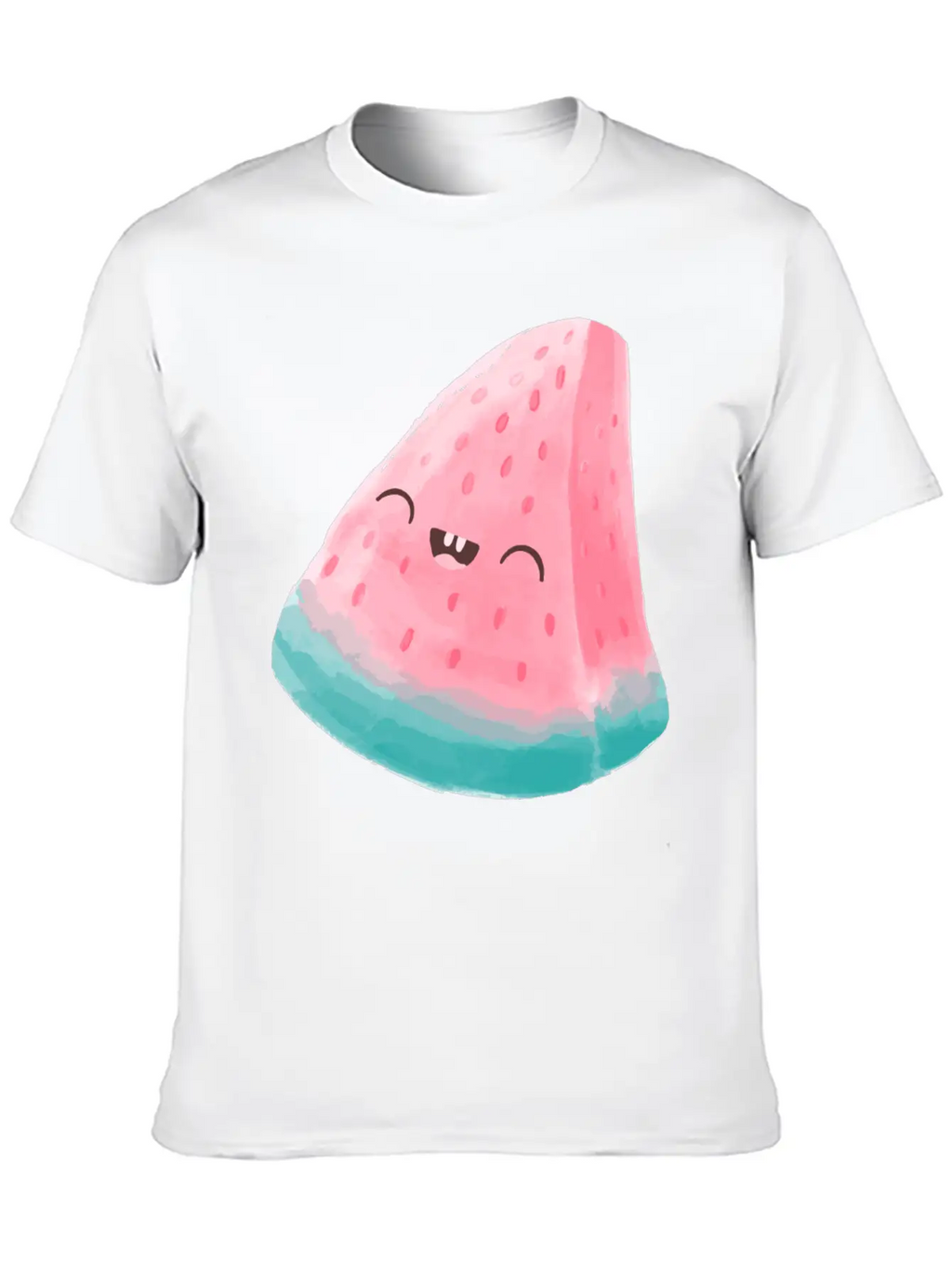 Summer Kawaii Watermelon Essential Unisex Summer Tee – Soft Cotton Casual Fit