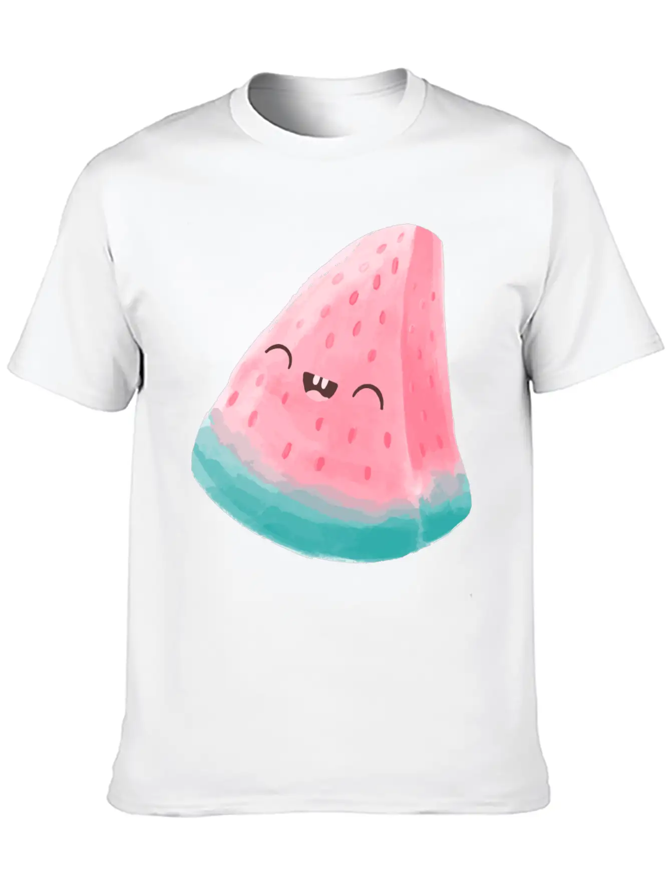 Summer Kawaii Watermelon Essential Unisex Summer Tee – Soft Cotton Casual Fit
