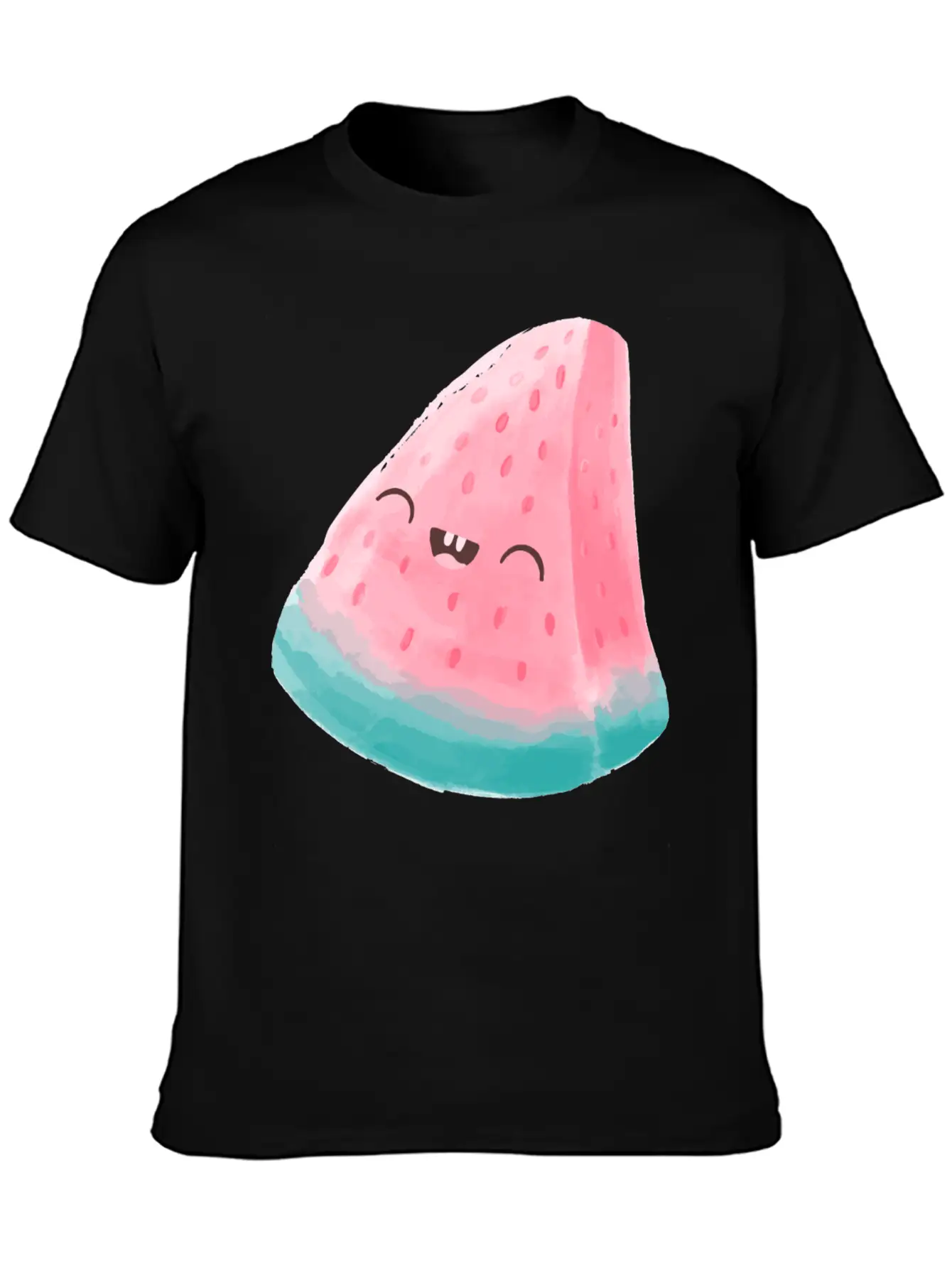 Summer Kawaii Watermelon Essential Unisex Summer Tee – Soft Cotton Casual Fit
