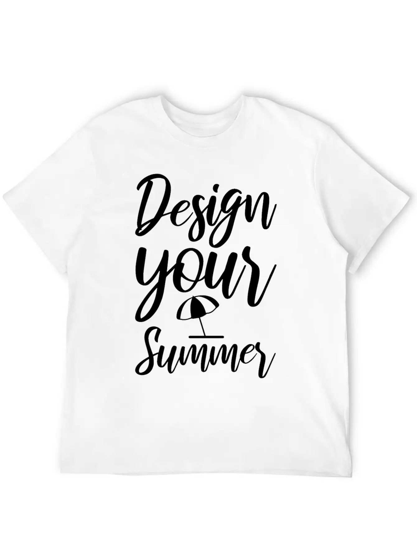 Summer Modern Fit Casual T-Shirt – Clean And Versatile Design
