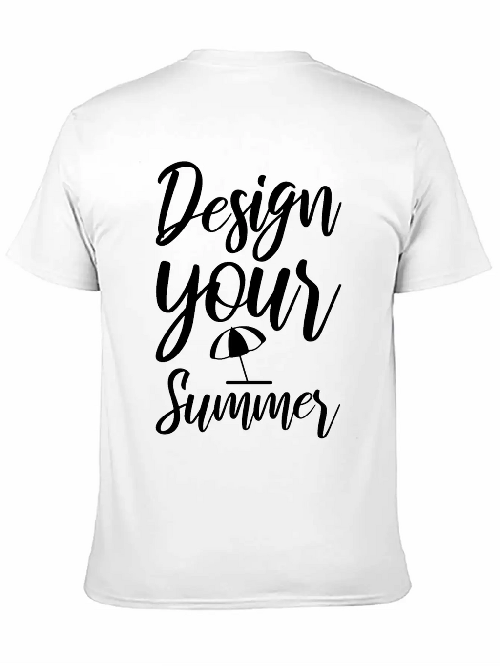Summer Modern Fit Casual T-Shirt – Clean And Versatile Design