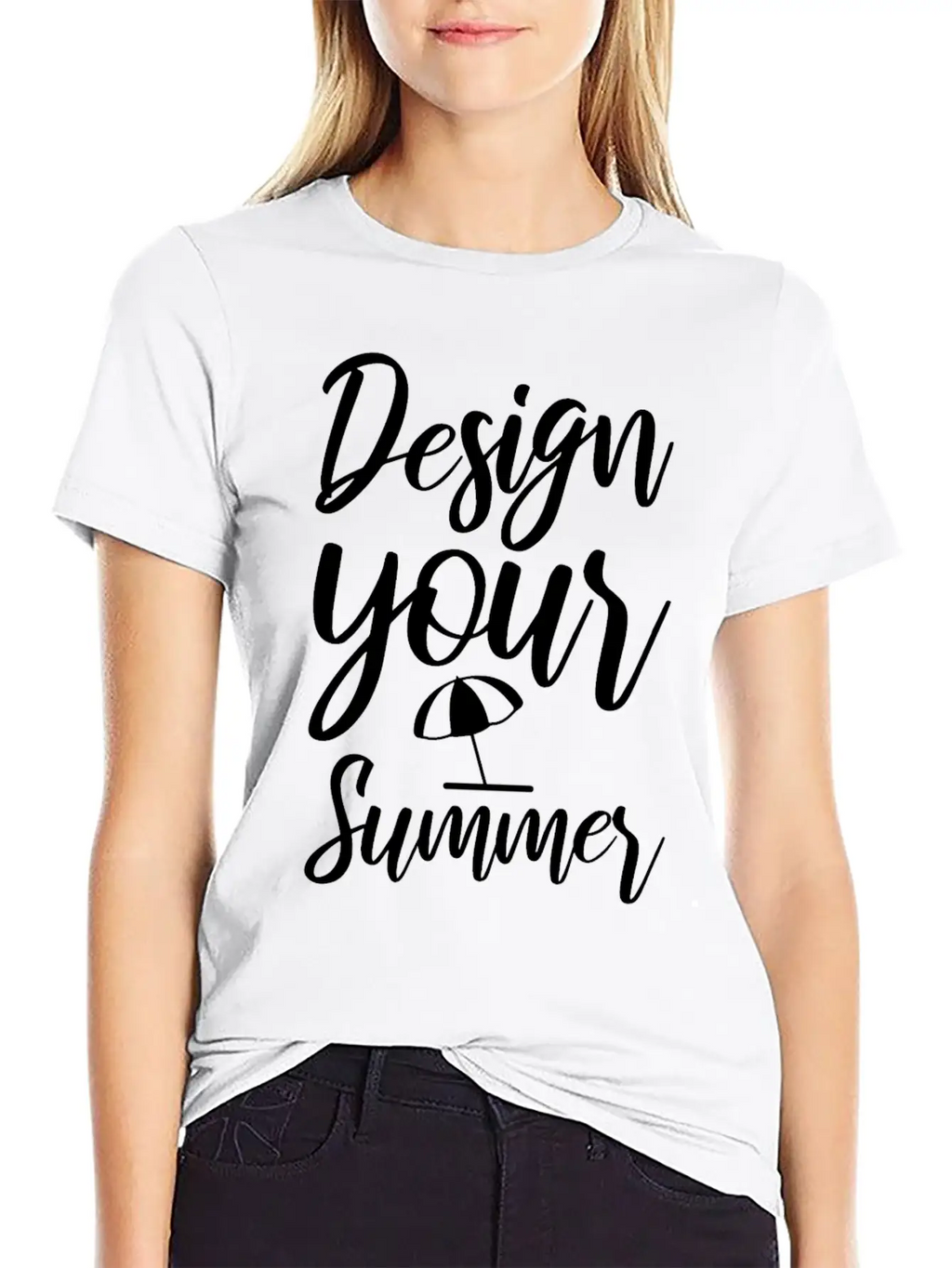 Summer Modern Fit Casual T-Shirt – Clean And Versatile Design